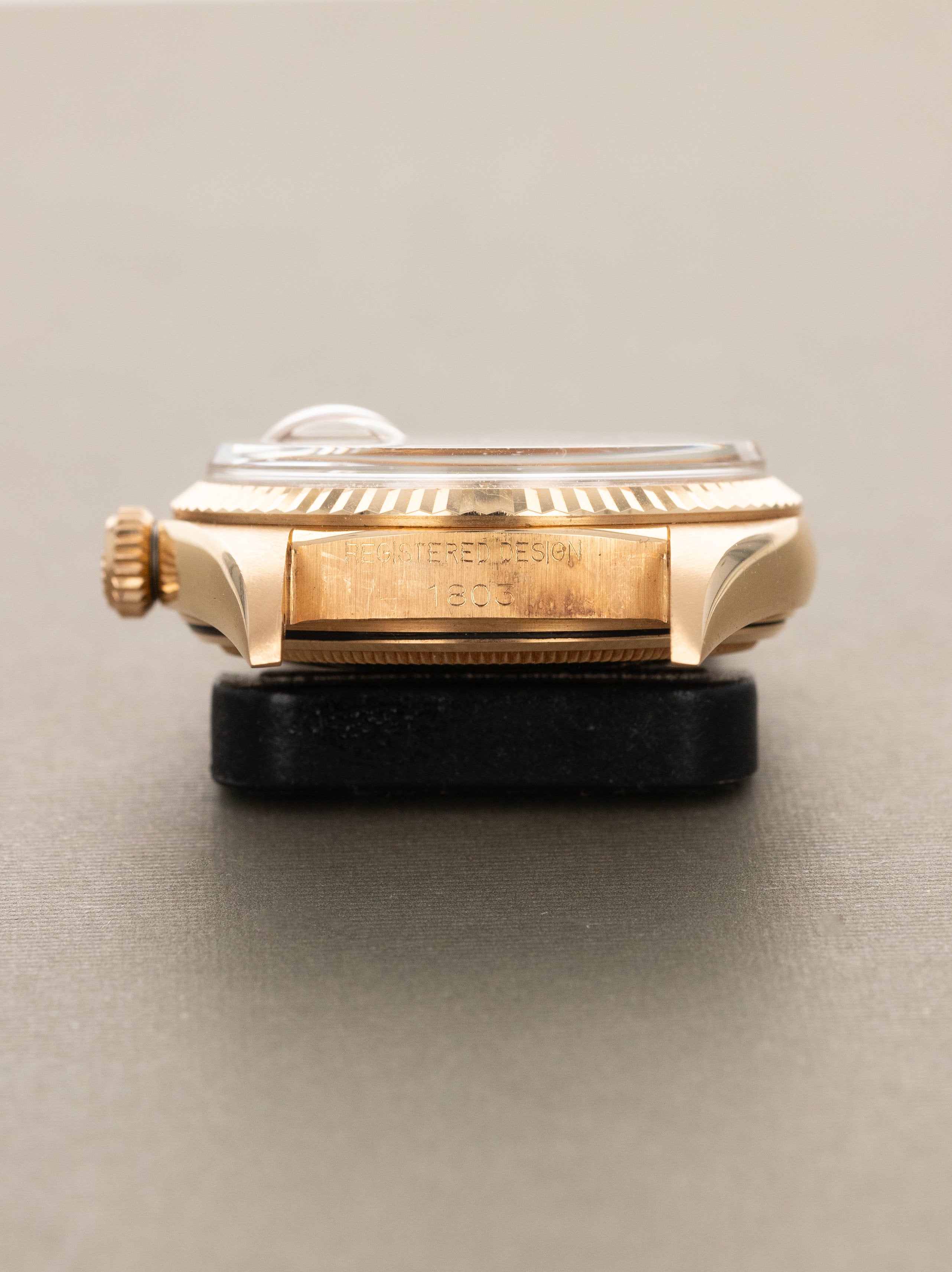 Rolex Day-Date Ref. 1803 - Rose Gold w/ Silver 'Guilloche' Dial Unpolished