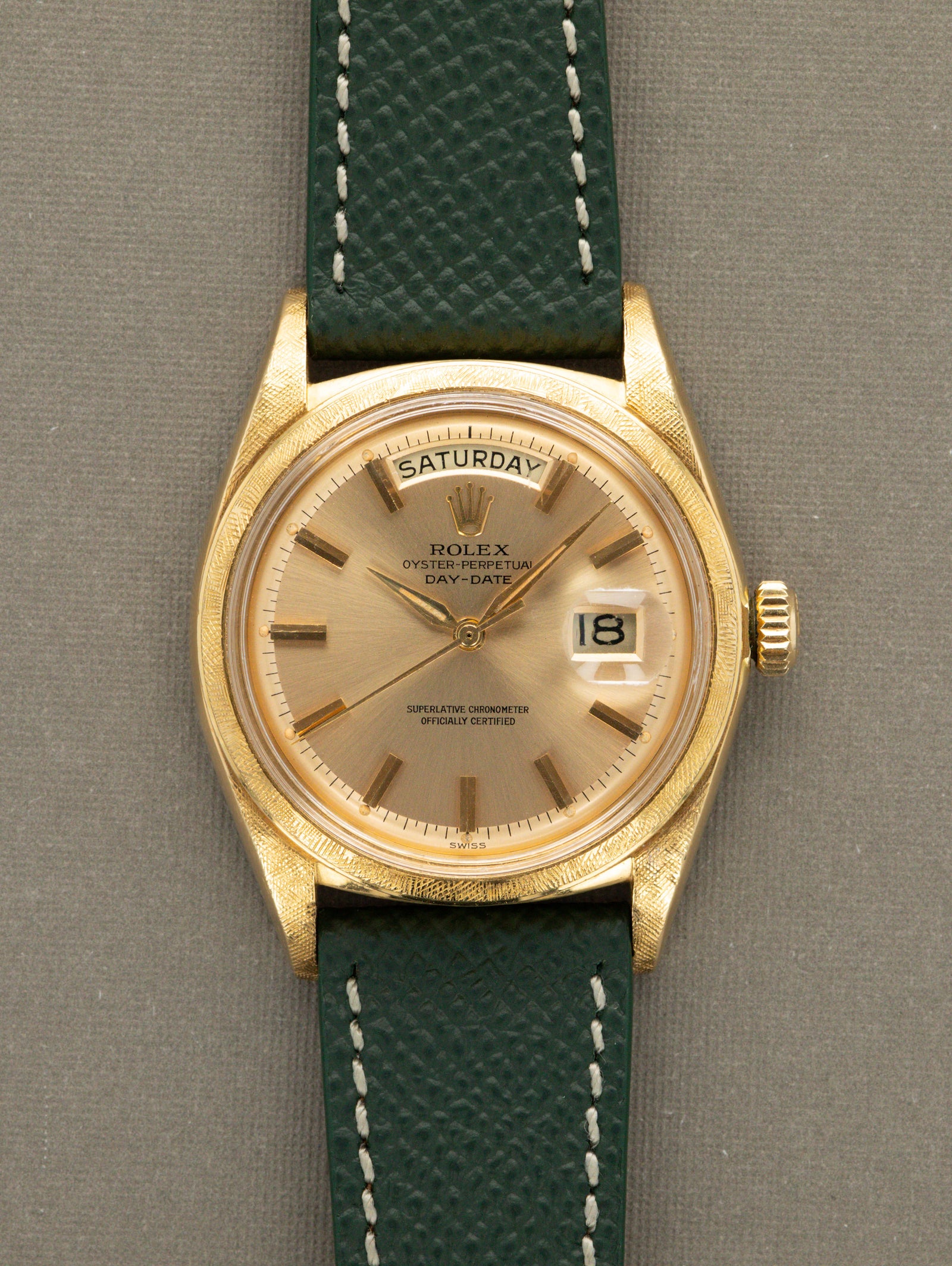 Rolex Day-Date Ref. 1806 'Florentine' - Sunburst Champagne Dial