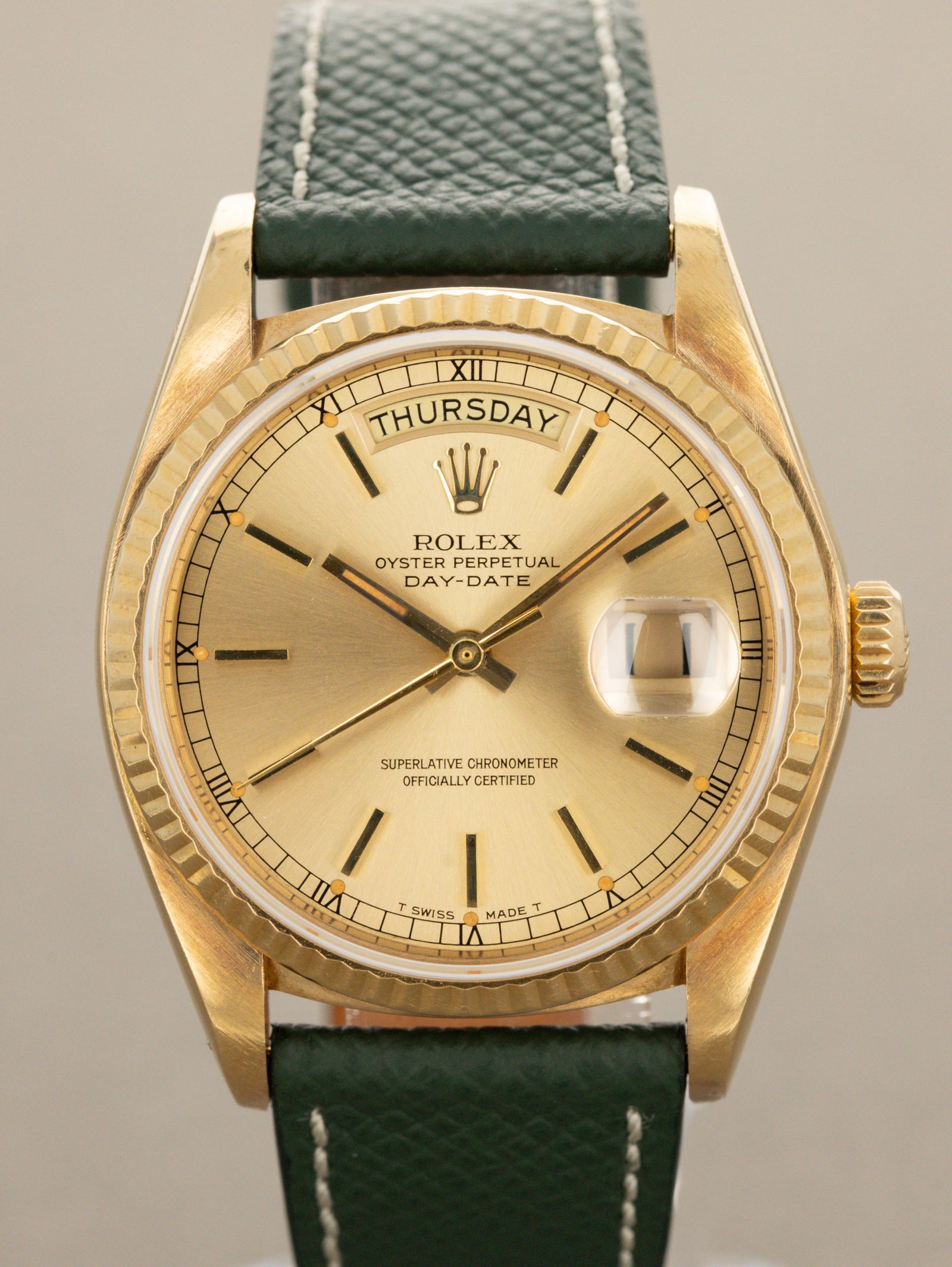 Rolex Day-Date Ref. 18038 - 'Texas Timex' Unpolished