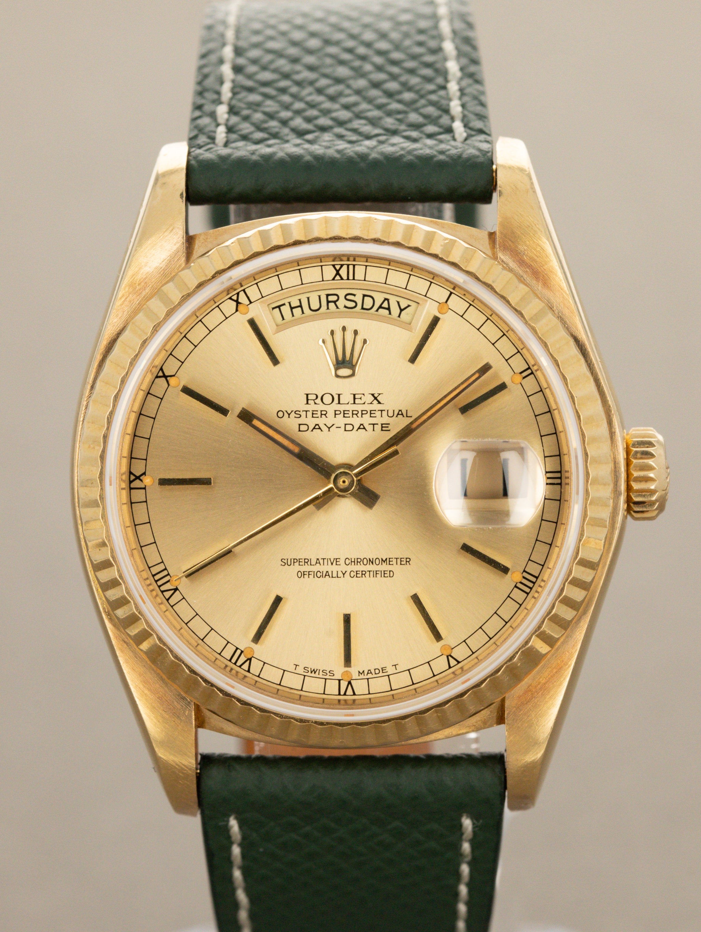 Rolex Day-Date Ref. 18038 - 'Texas Timex' Unpolished