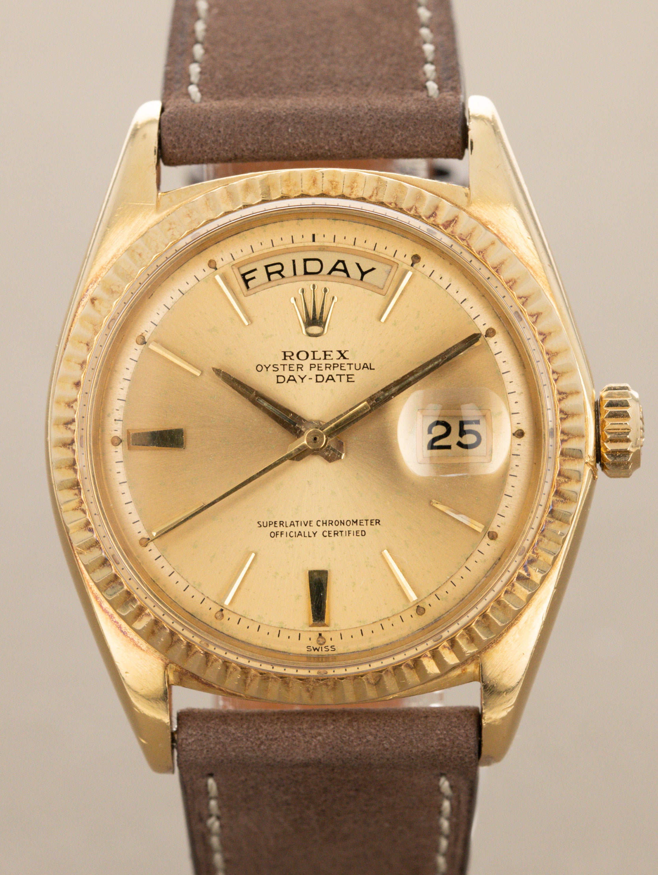Rolex Day-Date Ref. 1803 - Champagne 'Doorstop' Dial