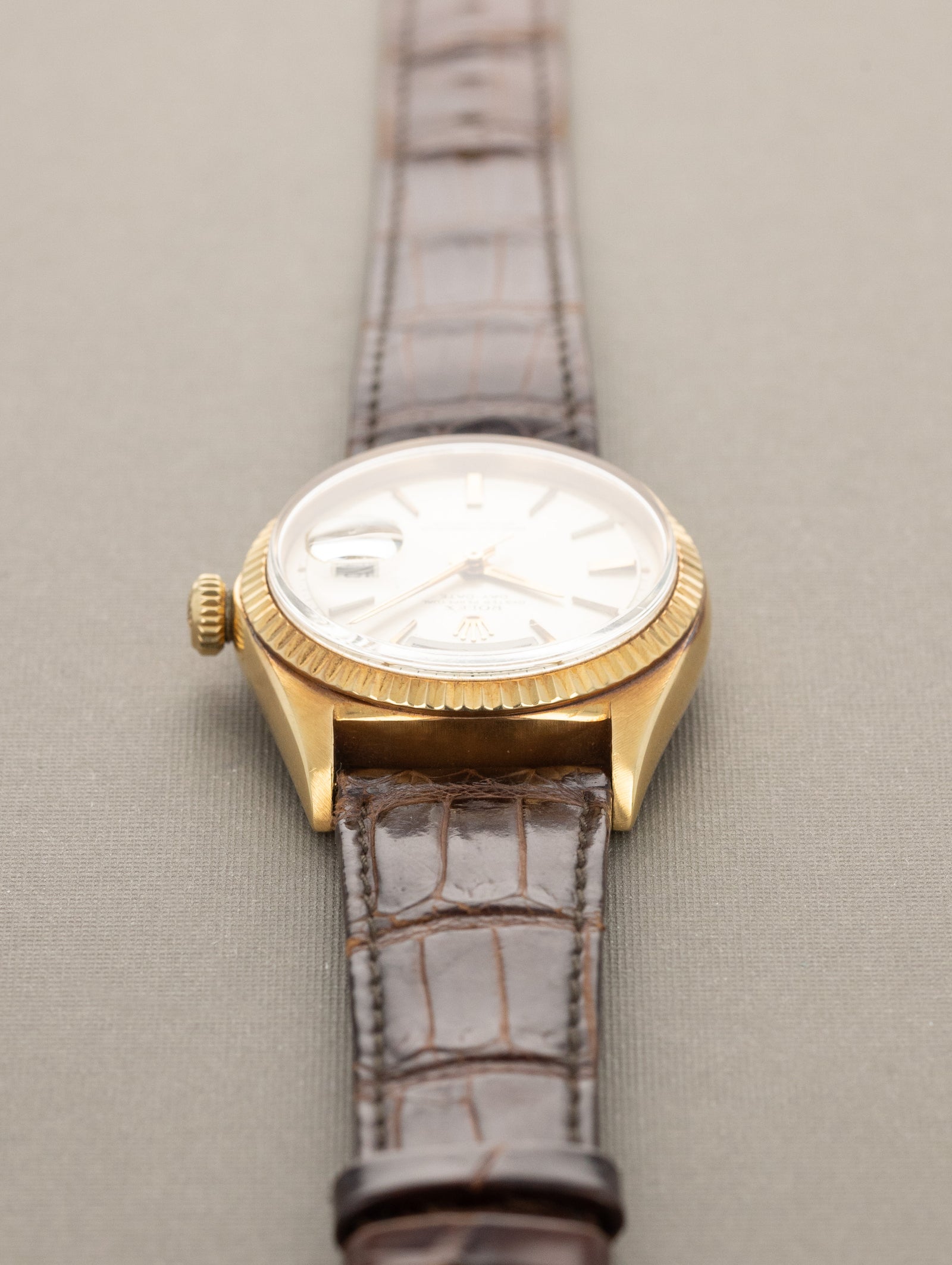 Rolex Day-Date Ref. 1803 - Sunburst Silver 'Swiss Only' Dial