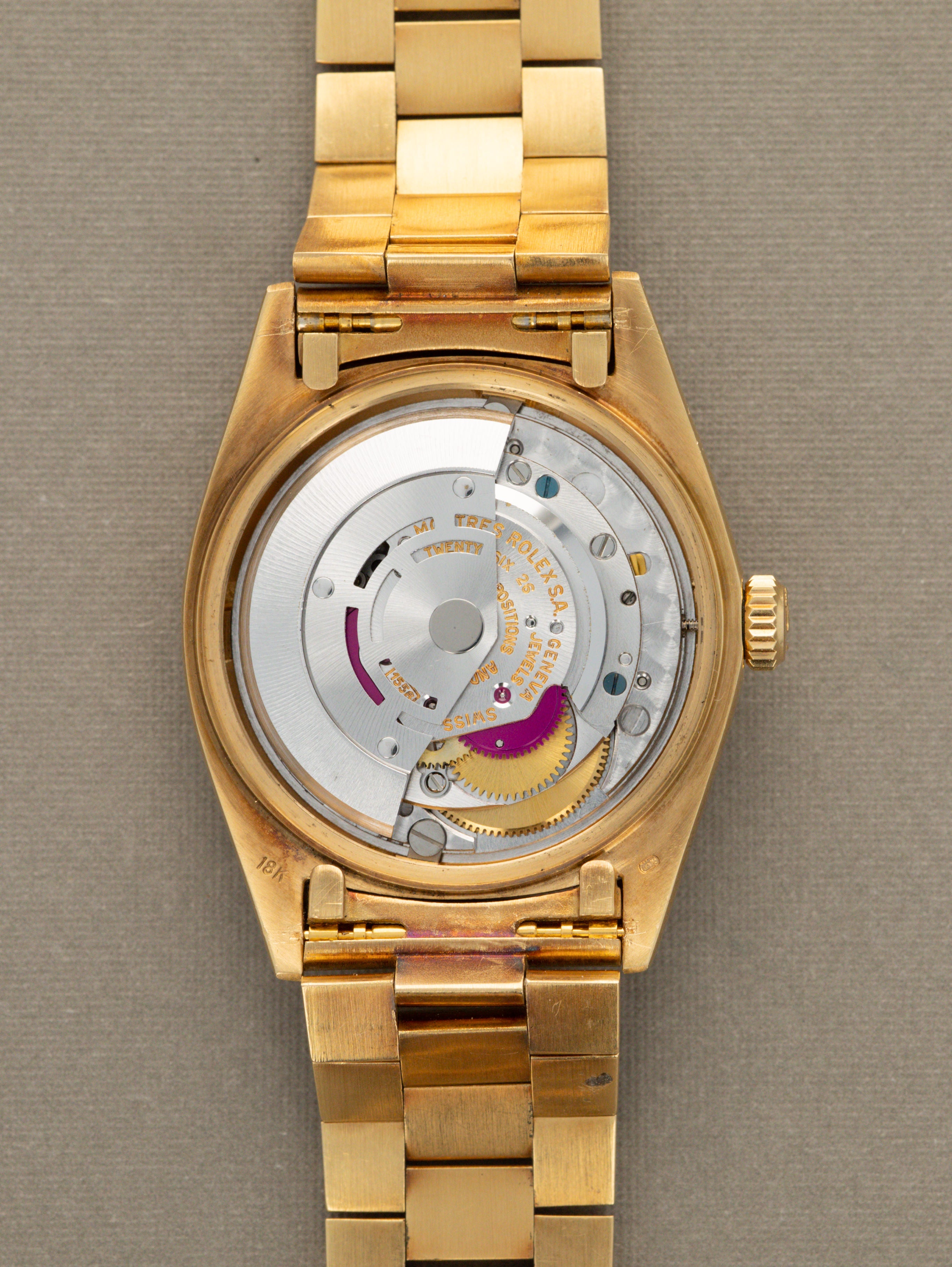 Rolex Day-Date Ref. 1803 - Non-Luminous Satin Champagne Dial Unpolished