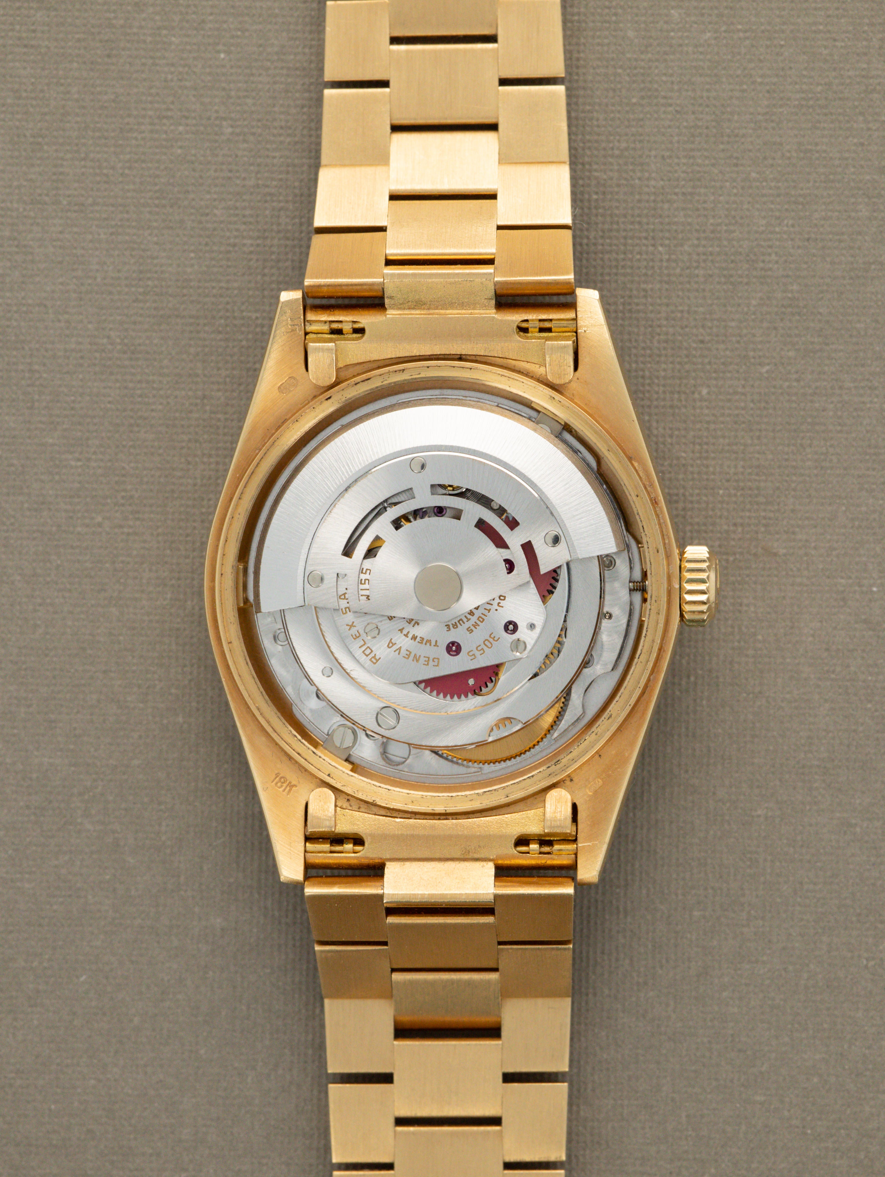 Rolex Day-Date Ref. 18038 - Sunburst Champagne Dial 'Texas Timex' W/ Box & Papers