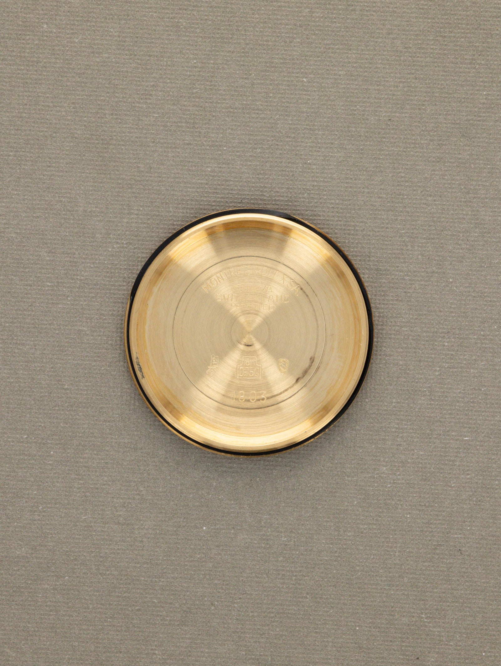 Rolex Day-Date Ref. 1803 - Non-Luminous Sunburst Champagne Dial w/ Box Papers Unpolished