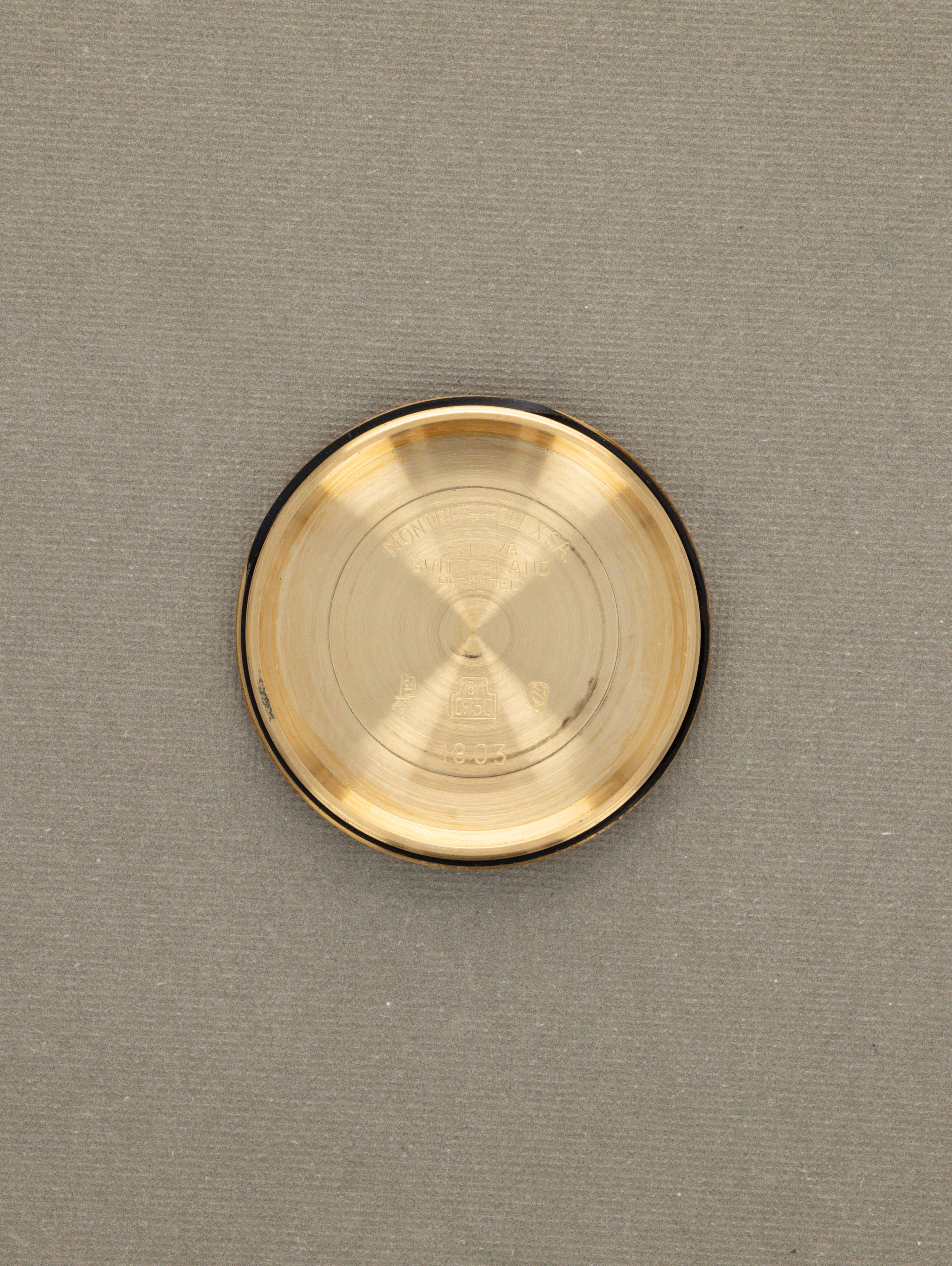 Rolex Day-Date Ref. 1803 - Non-Luminous Sunburst Champagne Dial w/ Box Papers Unpolished