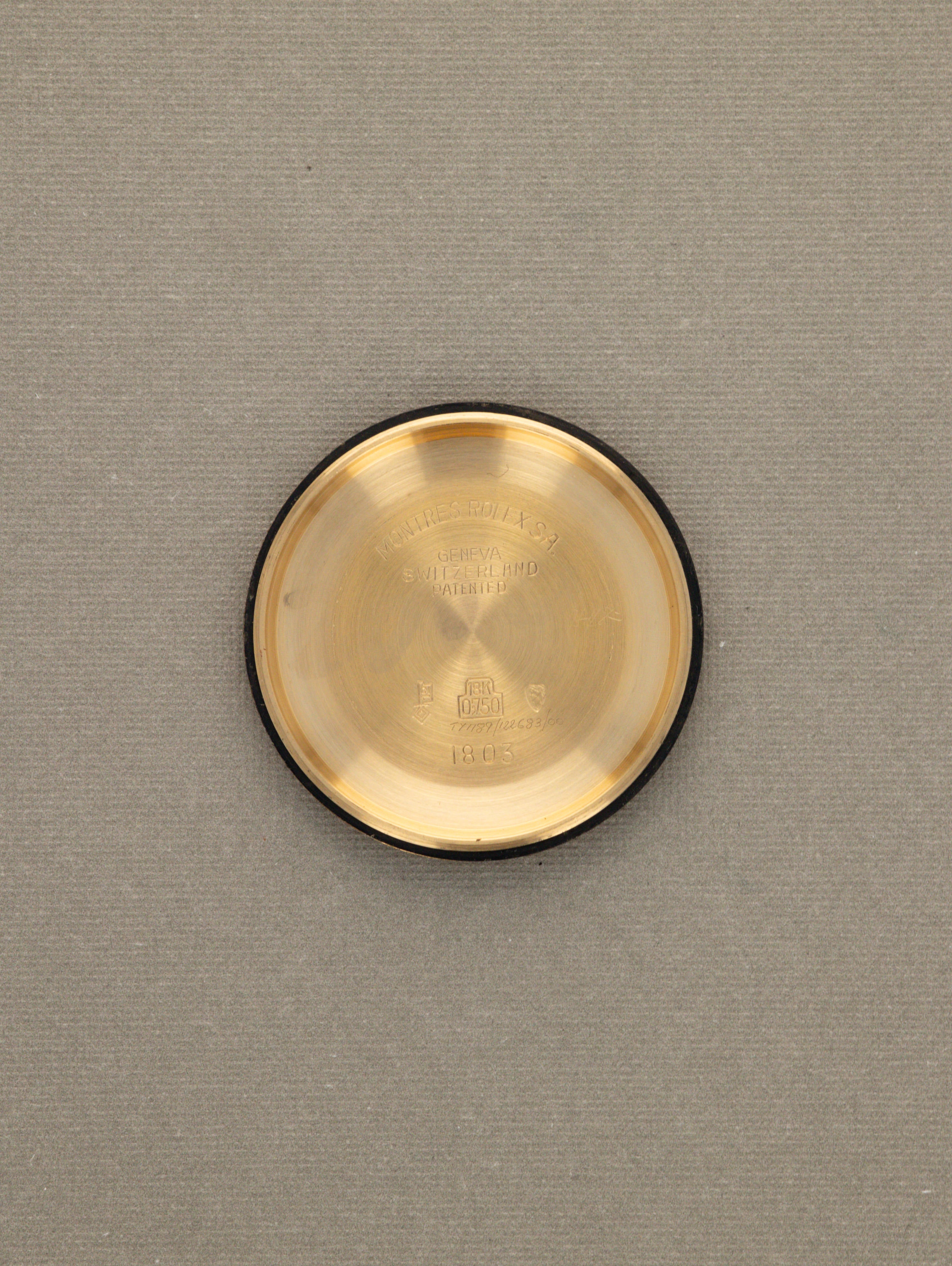 Rolex Day-Date Ref. 1803 - Non-Luminous Satin Champagne Dial Unpolished