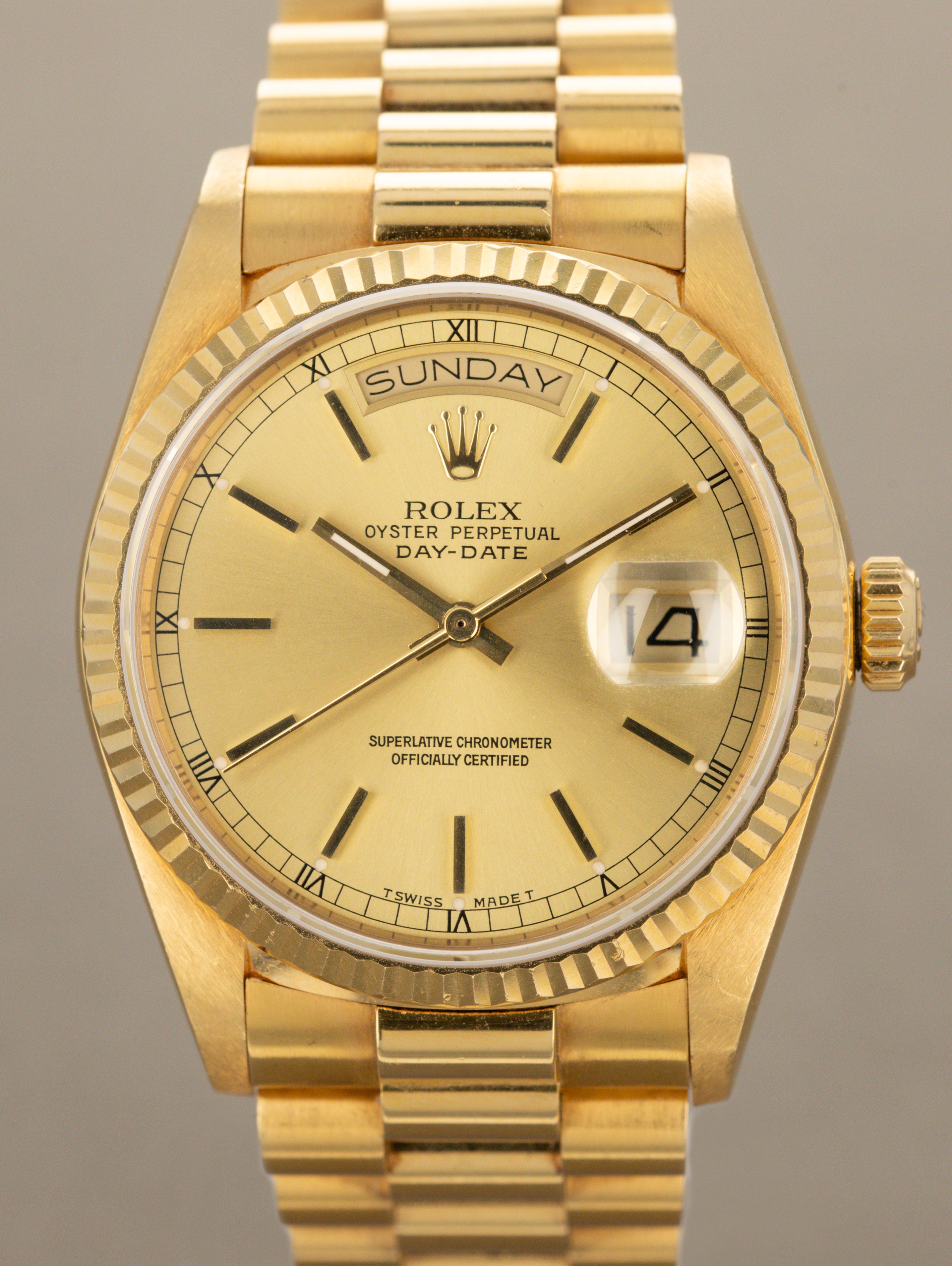 Rolex Day-Date Ref. 18038 - 'Texas Timex' Unpolished