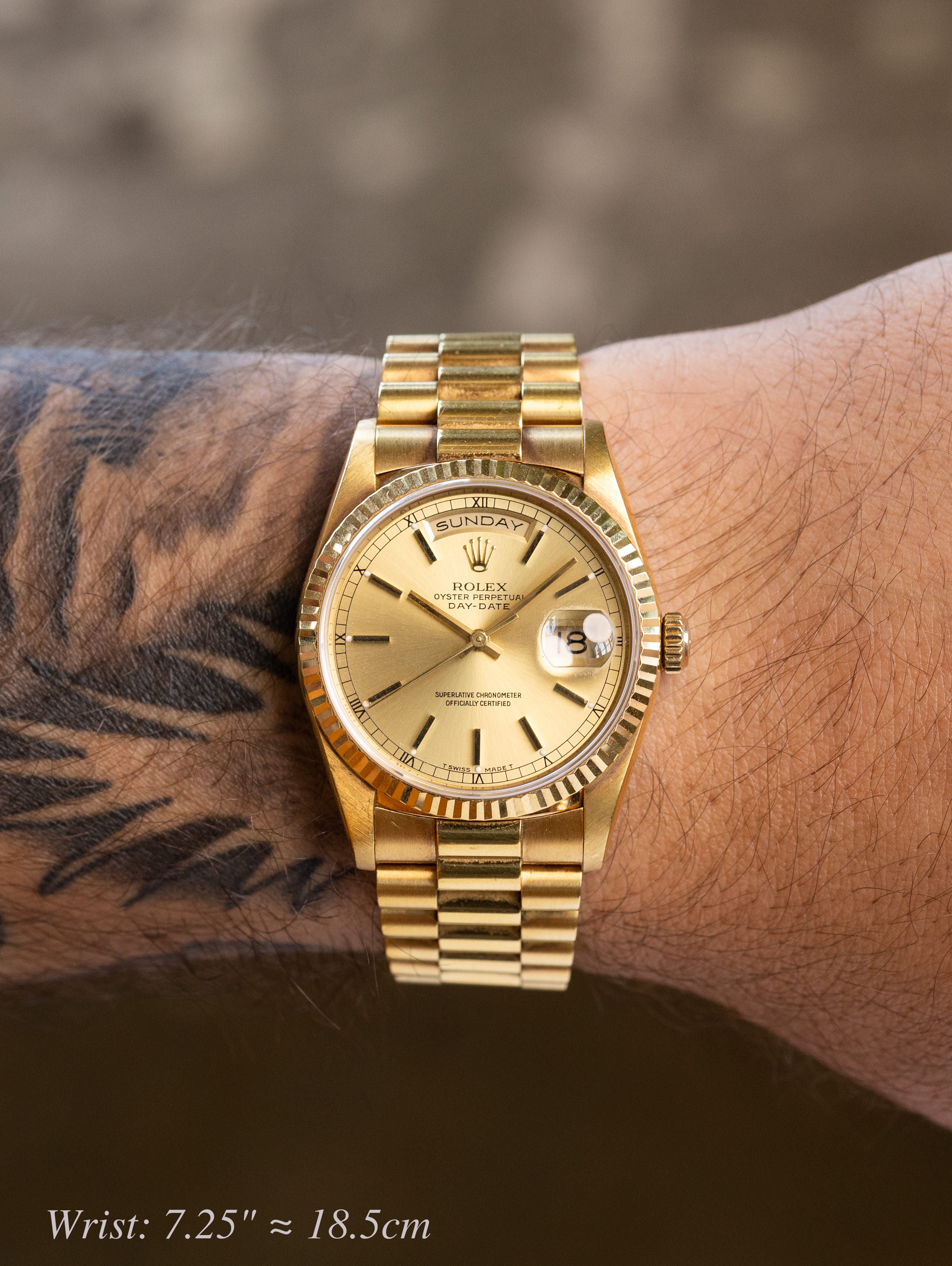 Rolex Day-Date Ref. 18238 - 'C-Serial' Unpolished