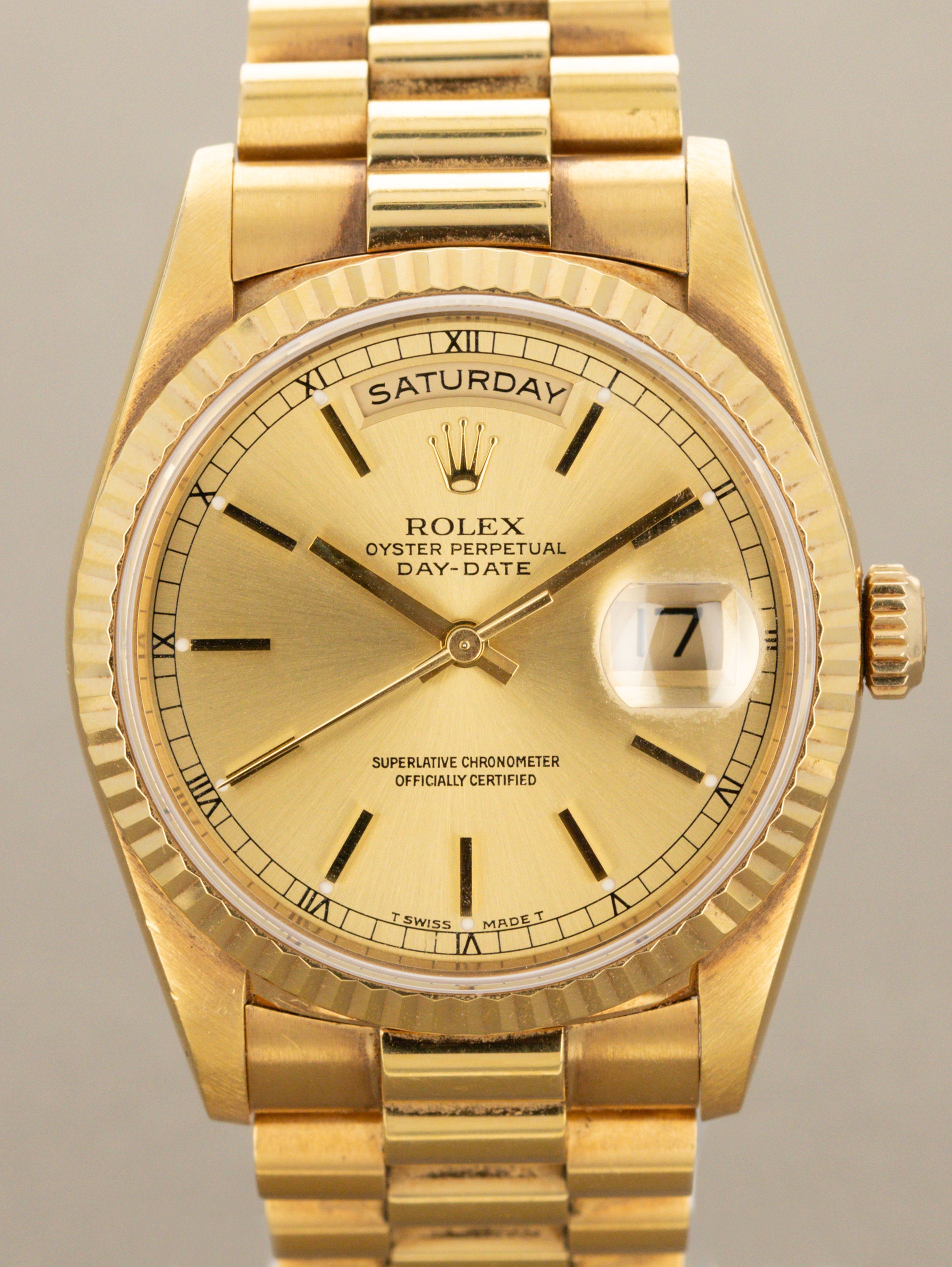 Rolex Day-Date Ref. 18238 - 'C-Serial' Unpolished