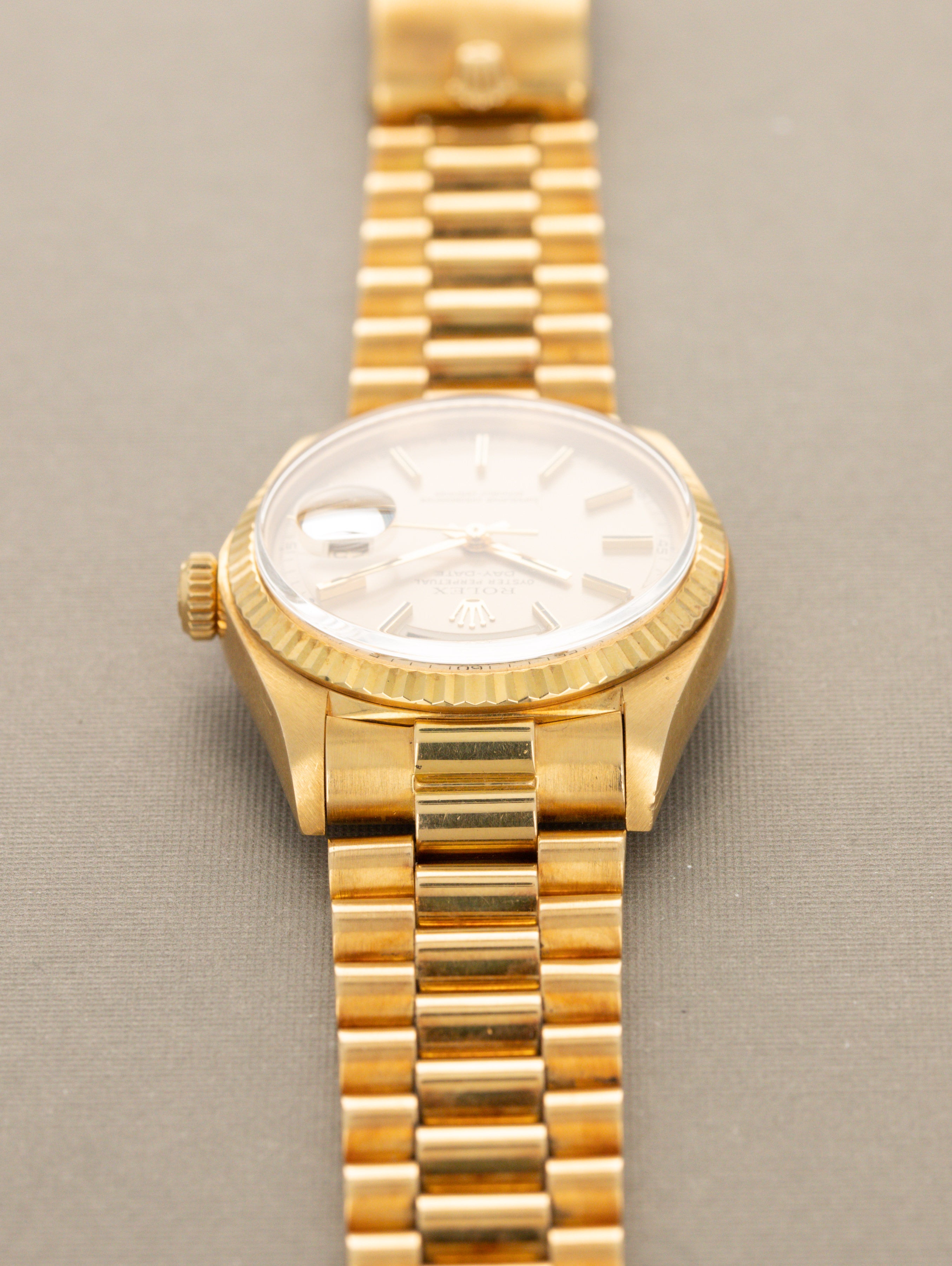 Rolex Day-Date Ref. 1803 - Non-Luminous Satin Champagne Dial Unpolished