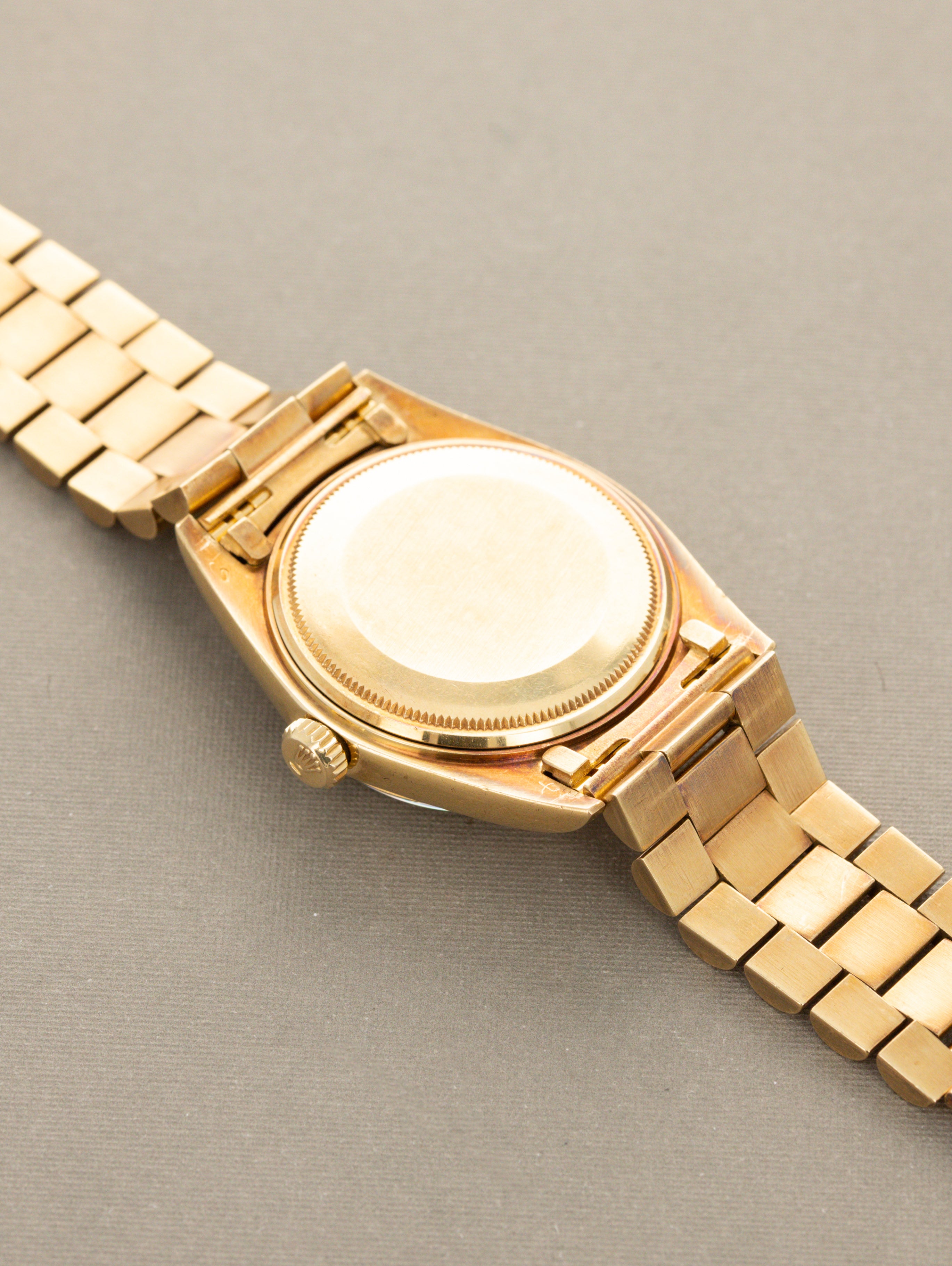 Rolex Day-Date Ref. 1803 - Non-Luminous Sunburst Champagne Dial w/ Box Papers Unpolished