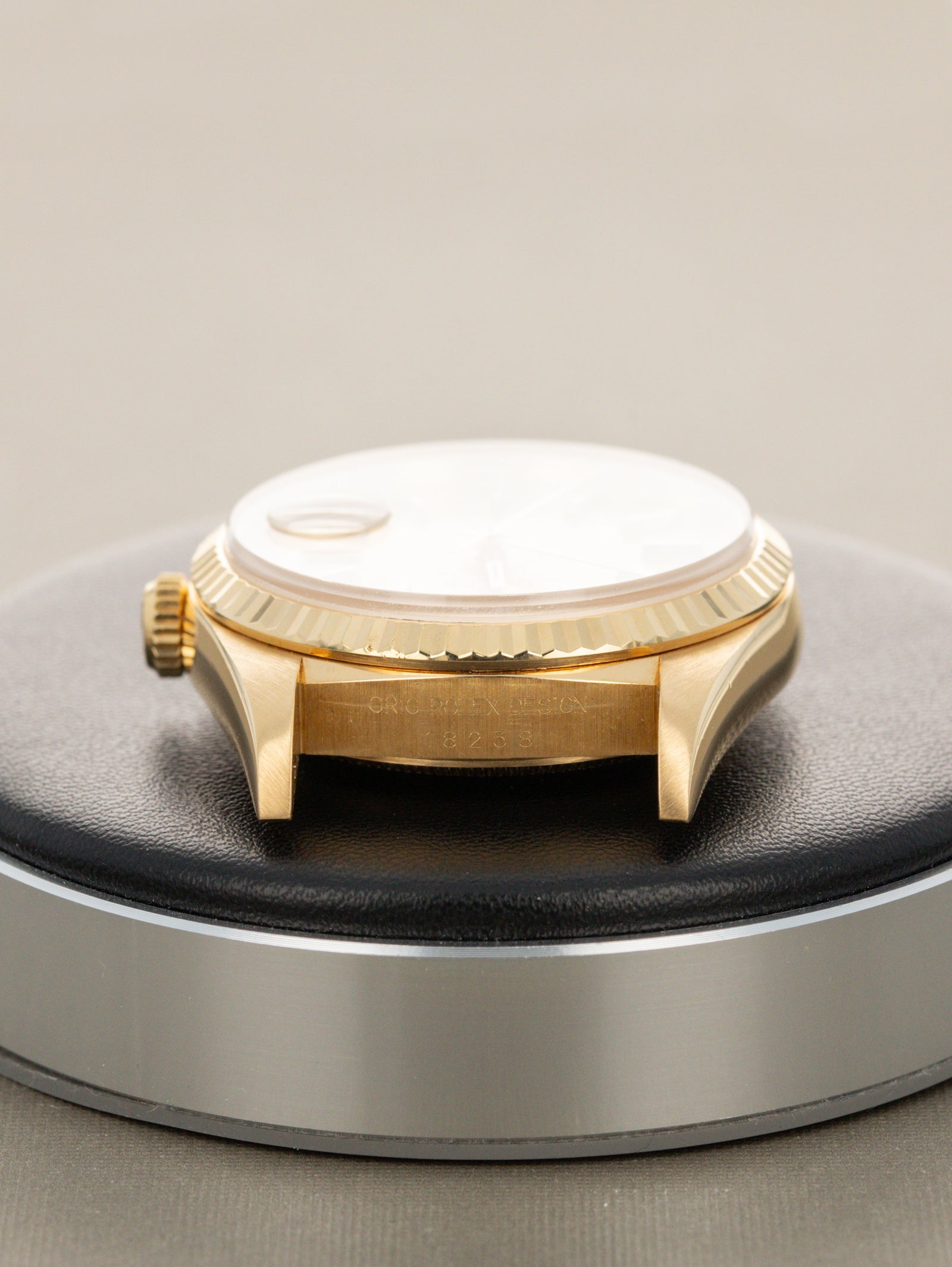 Rolex Day-Date Ref. 18238 - Sunburst Champagne Dial 'Texas Timex' W/ Caseback Sticker