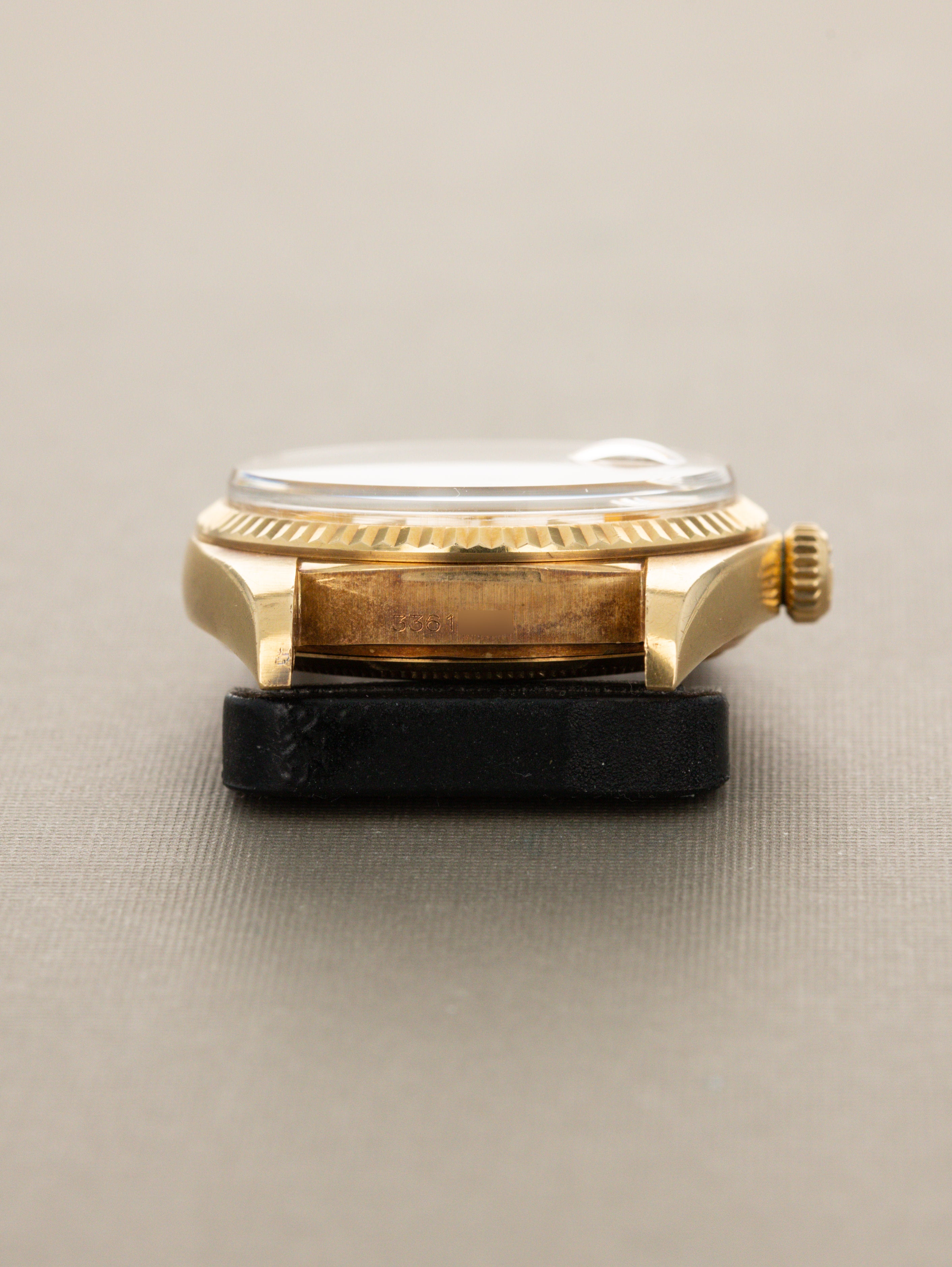 Rolex Day-Date Ref. 1803 - Non-Luminous Sunburst Champagne Dial w/ Box Papers Unpolished