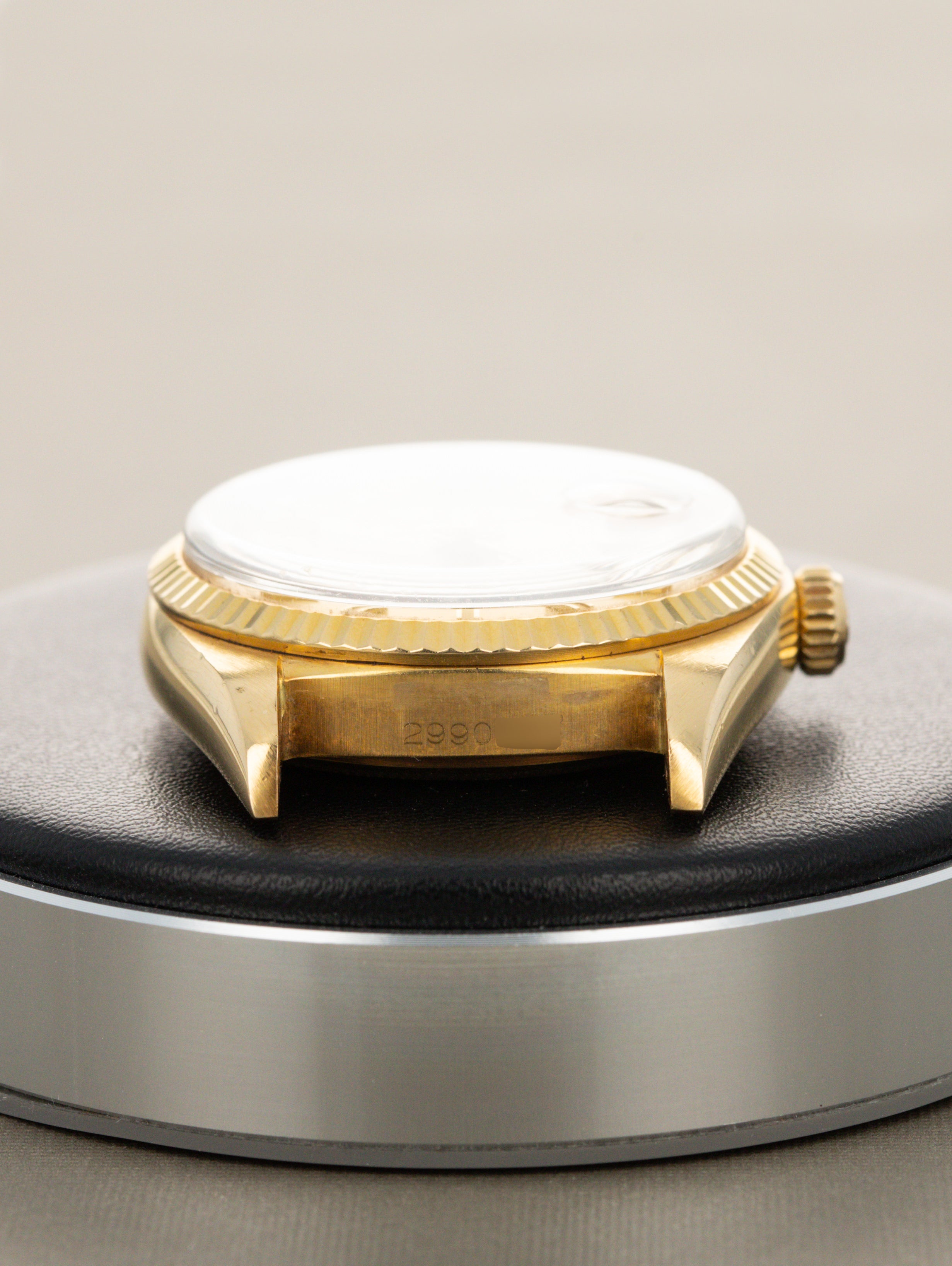 Rolex Day-Date Ref. 1803 - Sunburst Champagne 'Wide Boy-Sigma' Dial Unpolished W/ Box & Papers