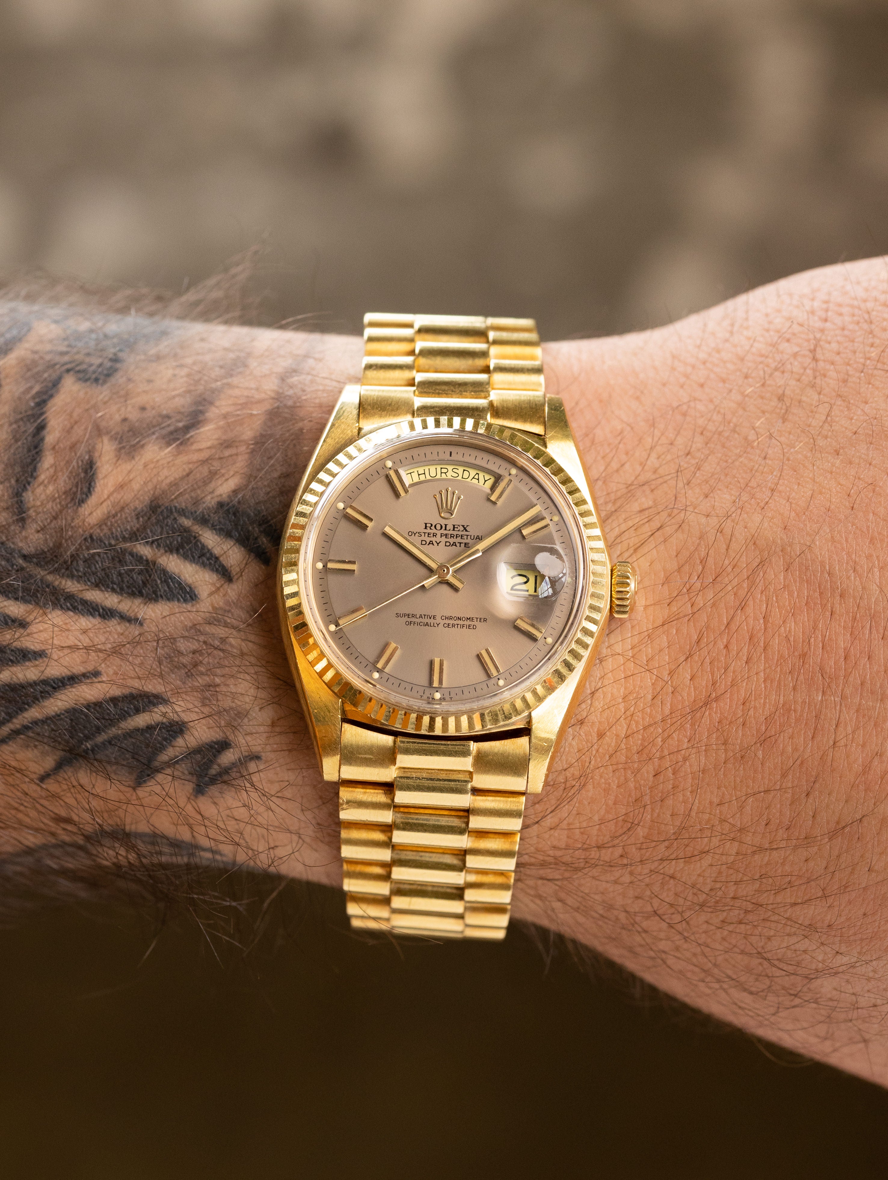 Rolex Day-Date Ref. 1803 - 'Wideboy'