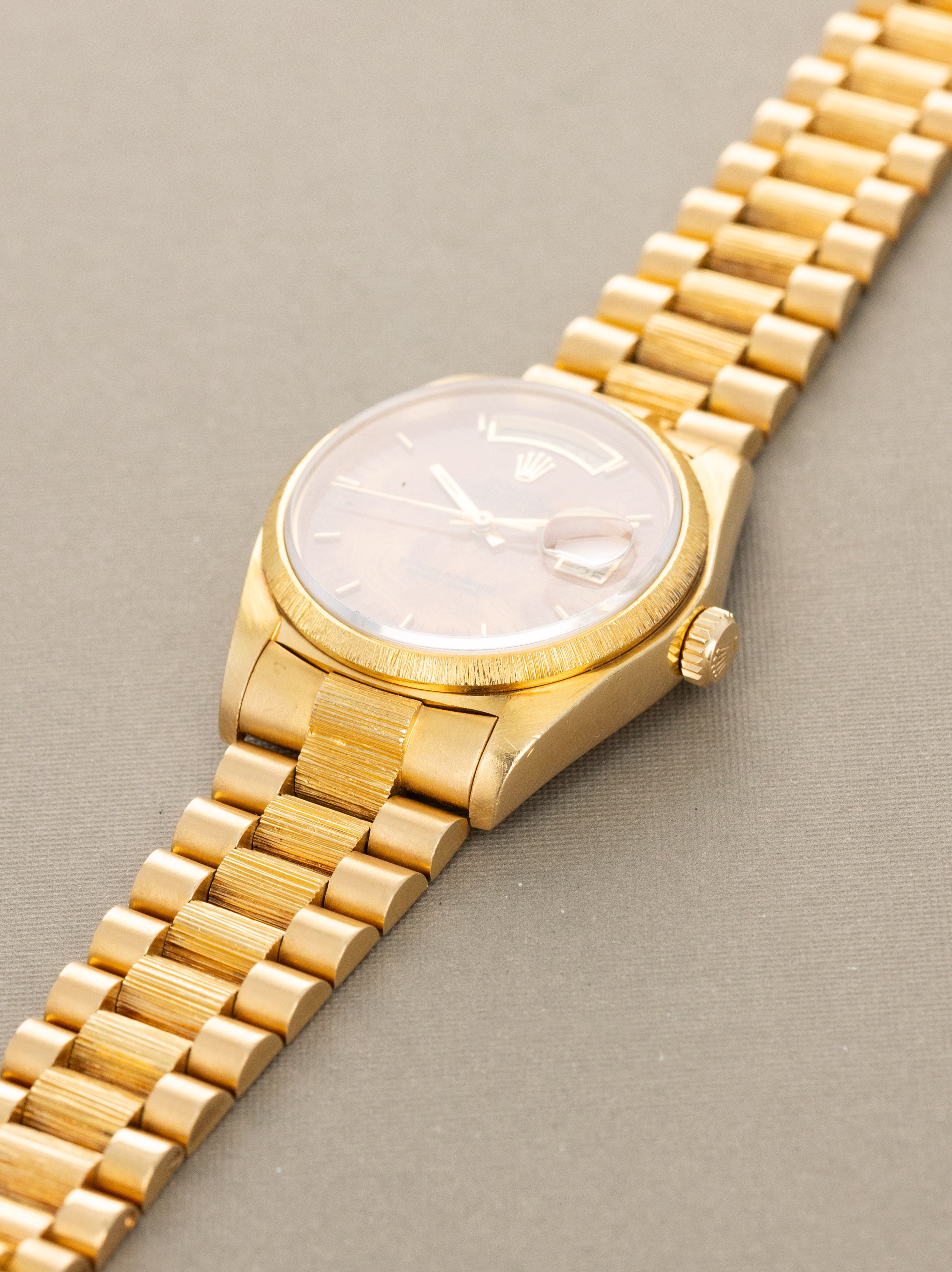 Rolex Day-Date Ref. 18078 - 'Bark' w/ 'Birchwood' Dial