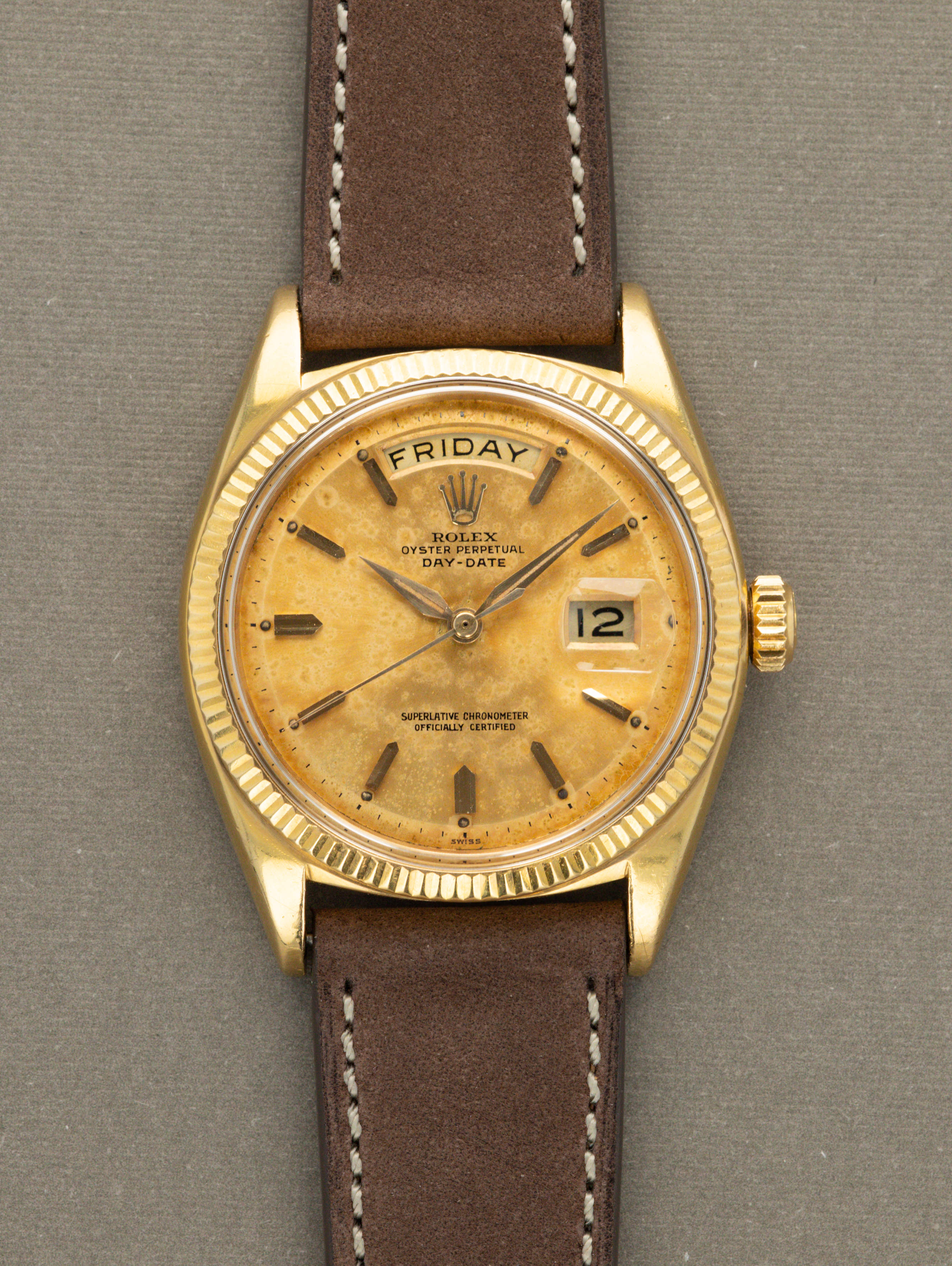 Rolex Day-Date Ref. 1803 - Early 'Alpha Hand' Example
