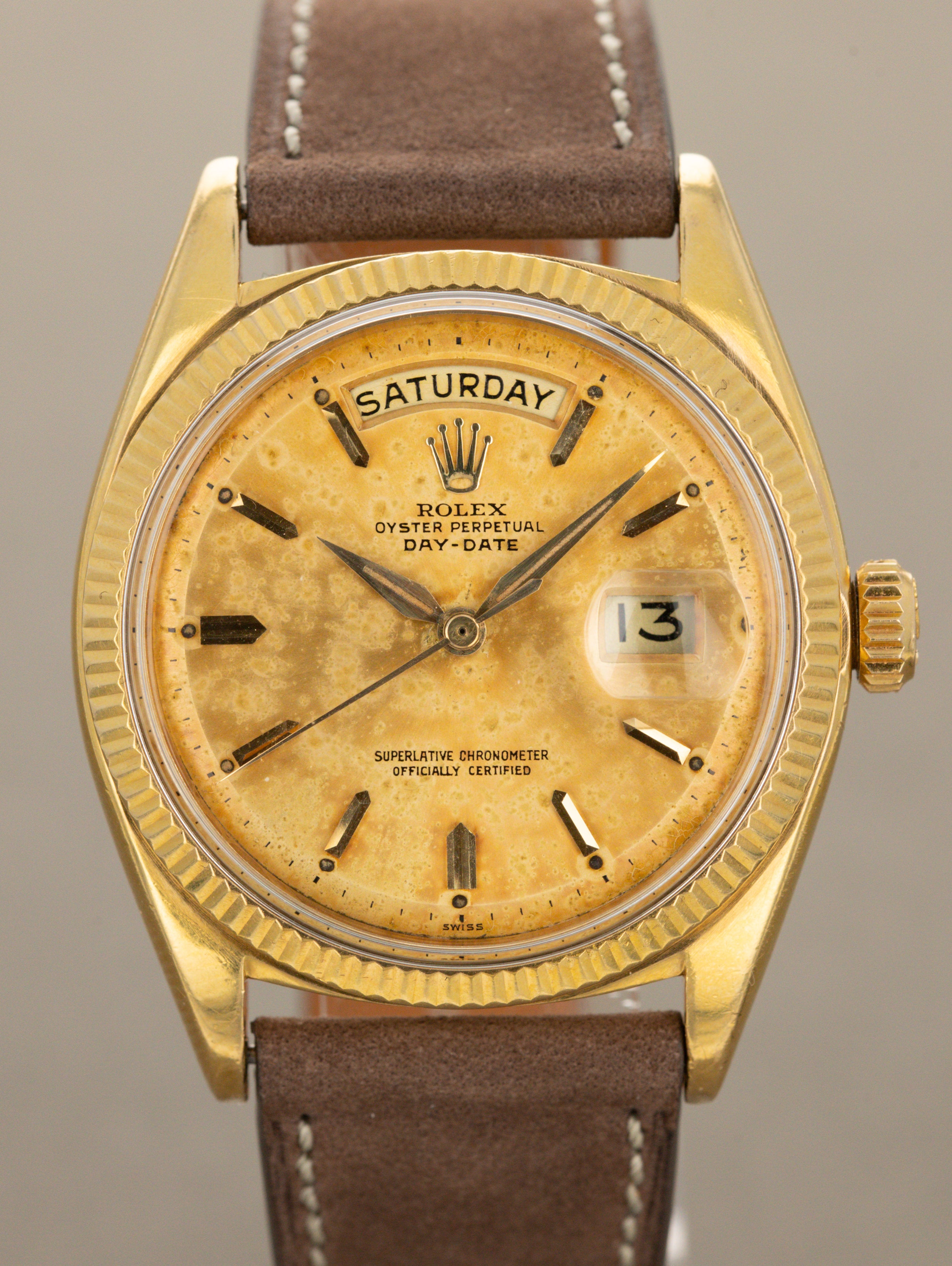 Rolex Day-Date Ref. 1803 - Early 'Alpha Hand' Example
