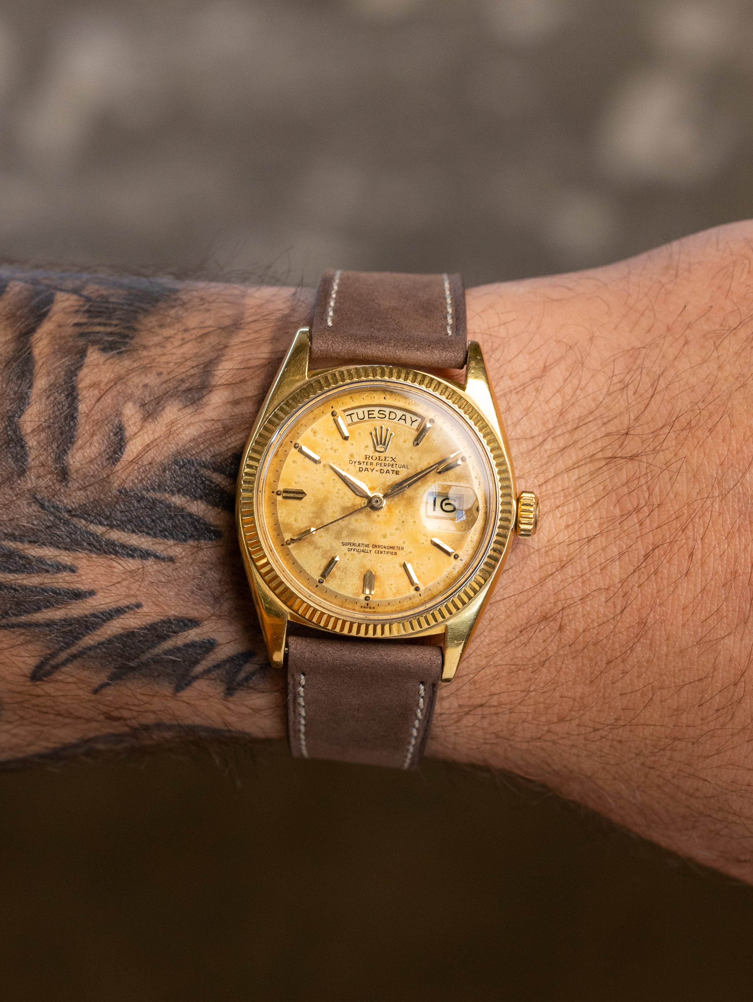 Rolex Day-Date Ref. 1803 - Early 'Alpha Hand' Example