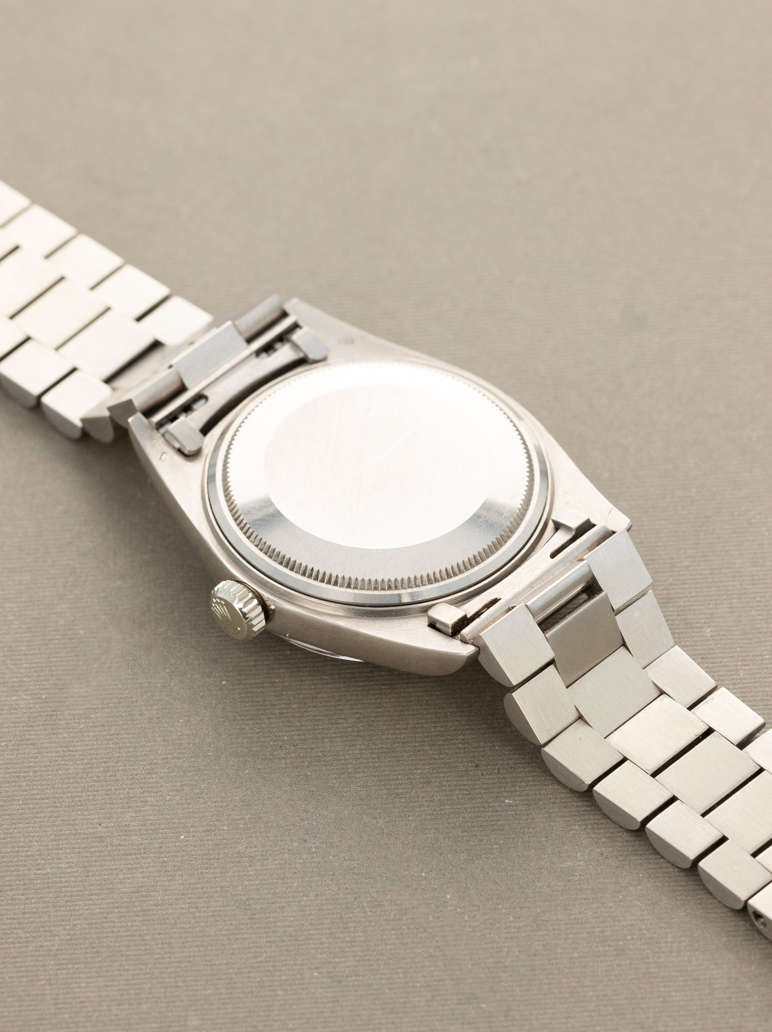 Rolex Day-Date Ref. 1803/9 - Satin Grey Dial Unpolished W/ Box & Papers