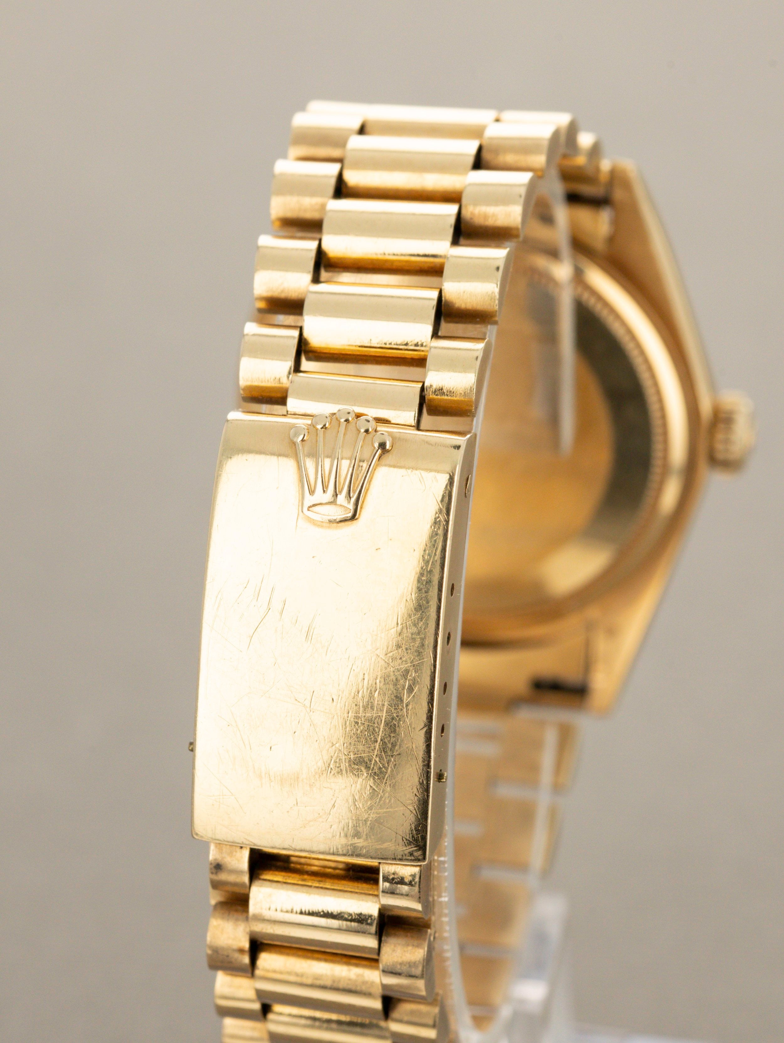 Rolex Day-Date Ref. 1803 - Red Quarters Dial with Papers