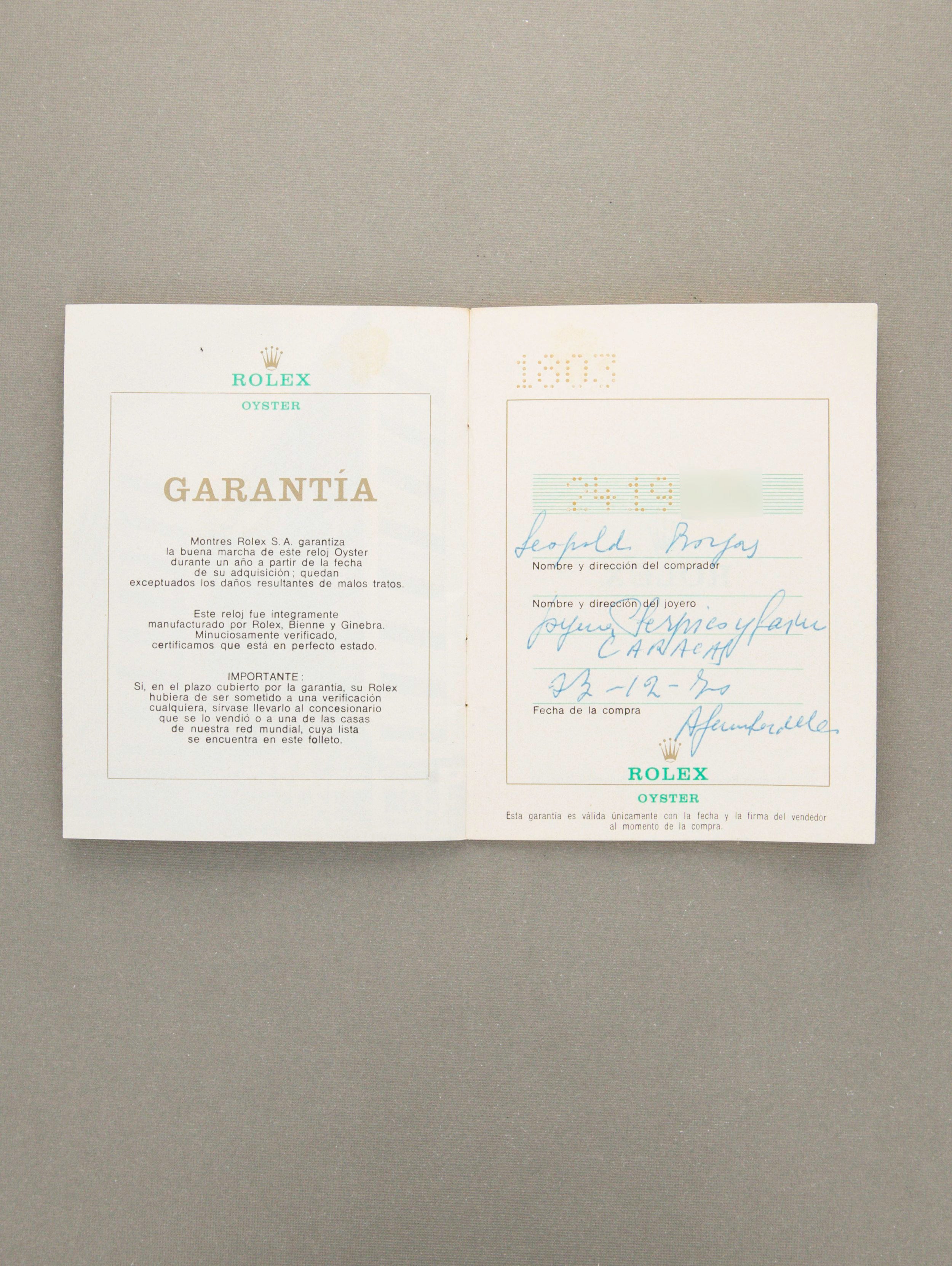 Rolex Day-Date Ref. 1803 - Red Quarters Dial with Papers