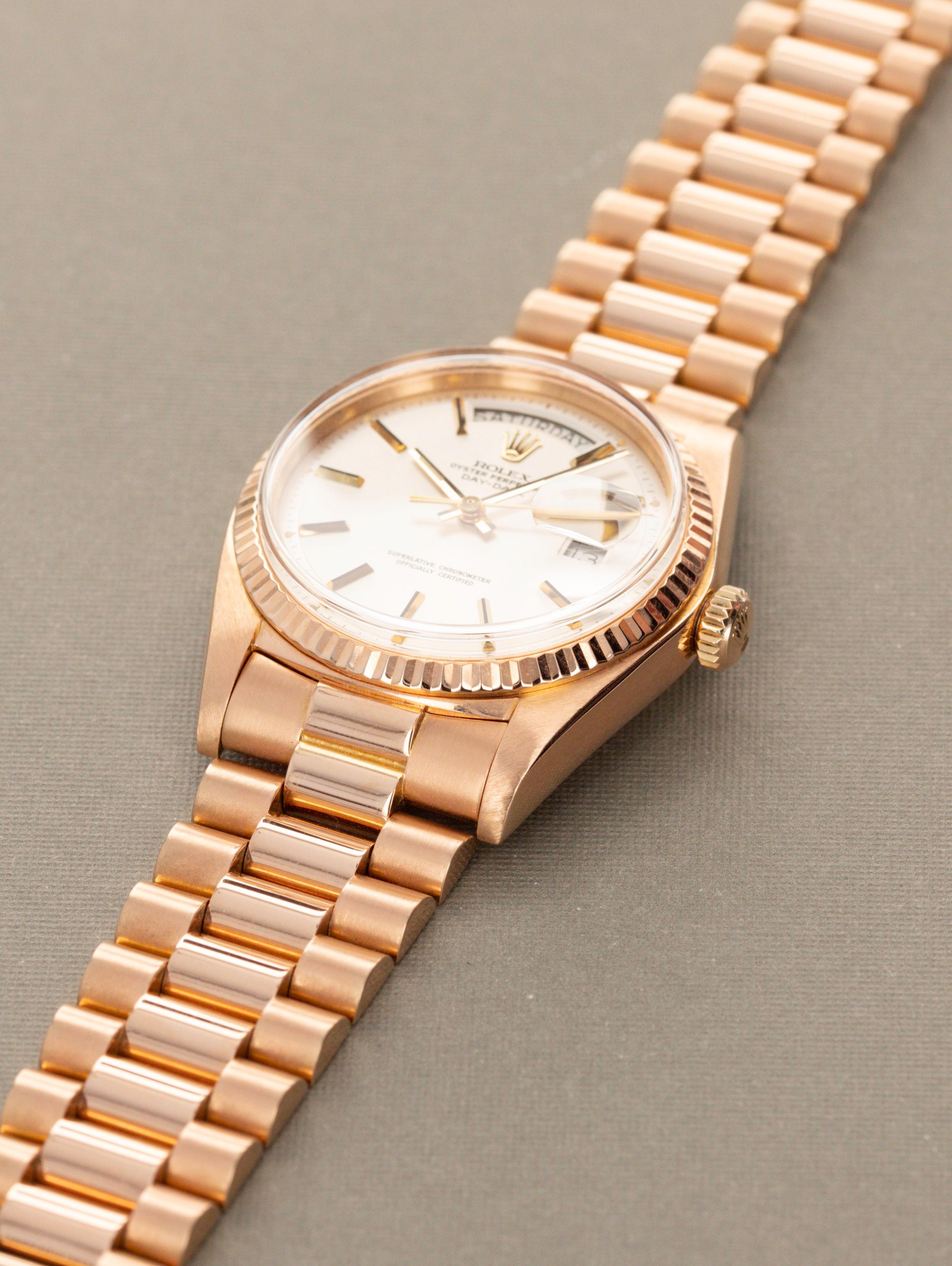 Rolex Day-Date Ref. 1803 Rose Gold Full Set