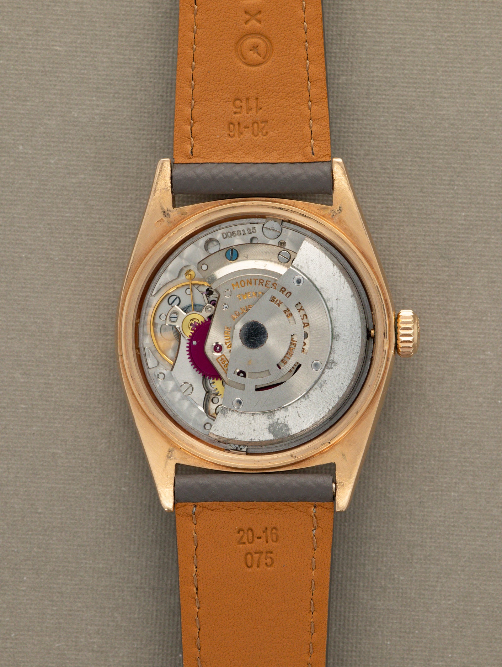 Rolex Day-Date Ref. 1803 Rose Gold - Satin Blue Dial