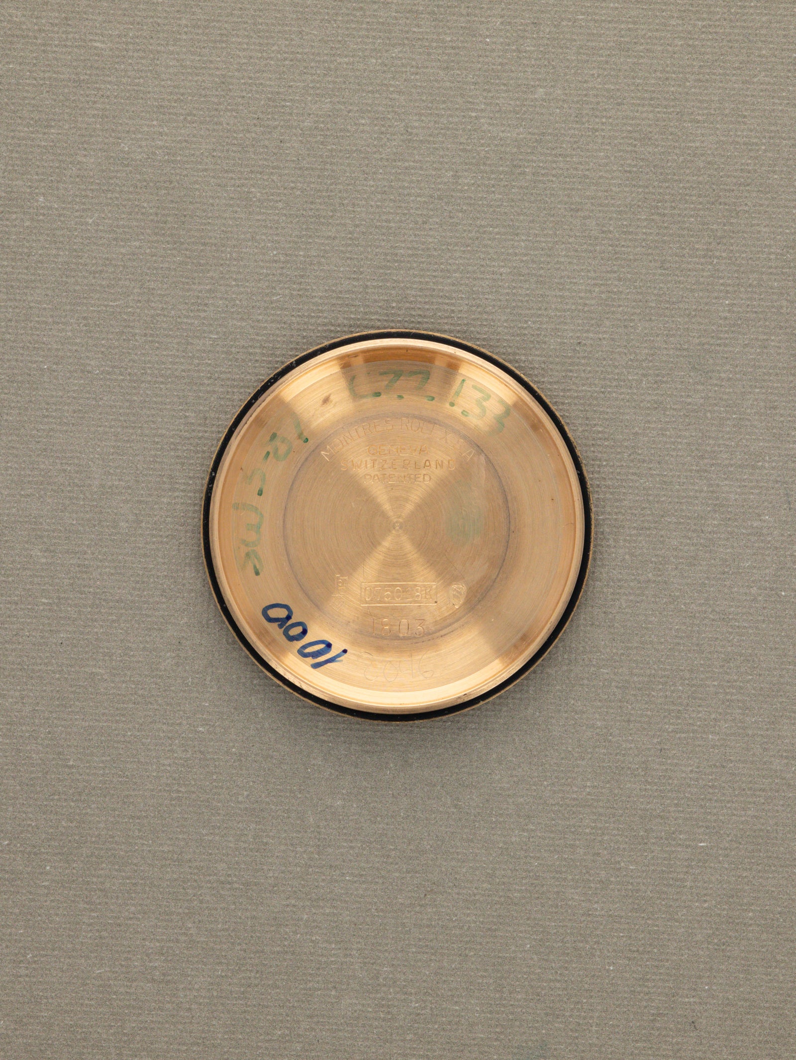 Rolex Day-Date Ref. 1803 Rose Gold - Satin Blue Dial