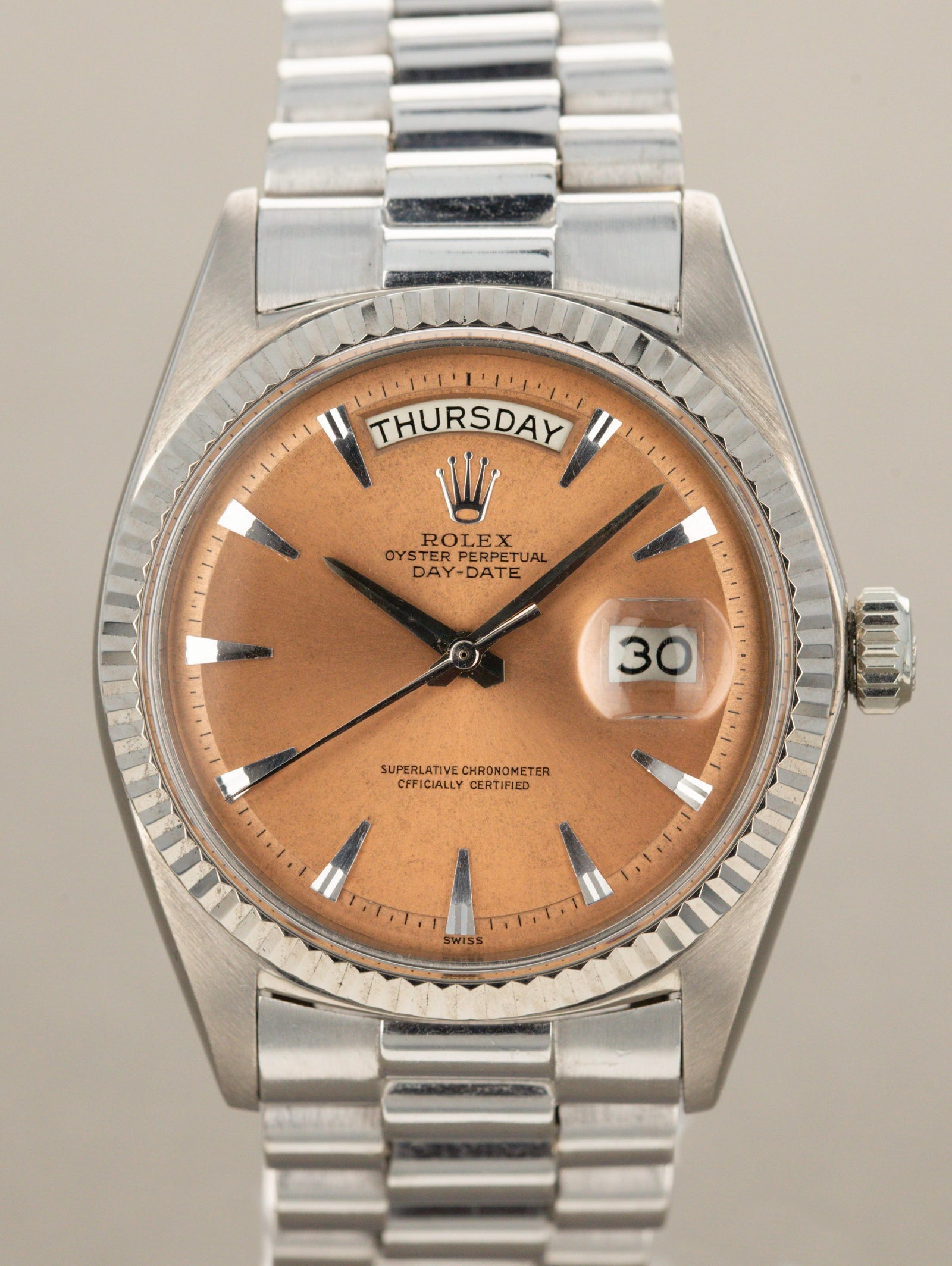 Rolex Day-Date Ref. 1803 - Salmon 'Claw' Dial