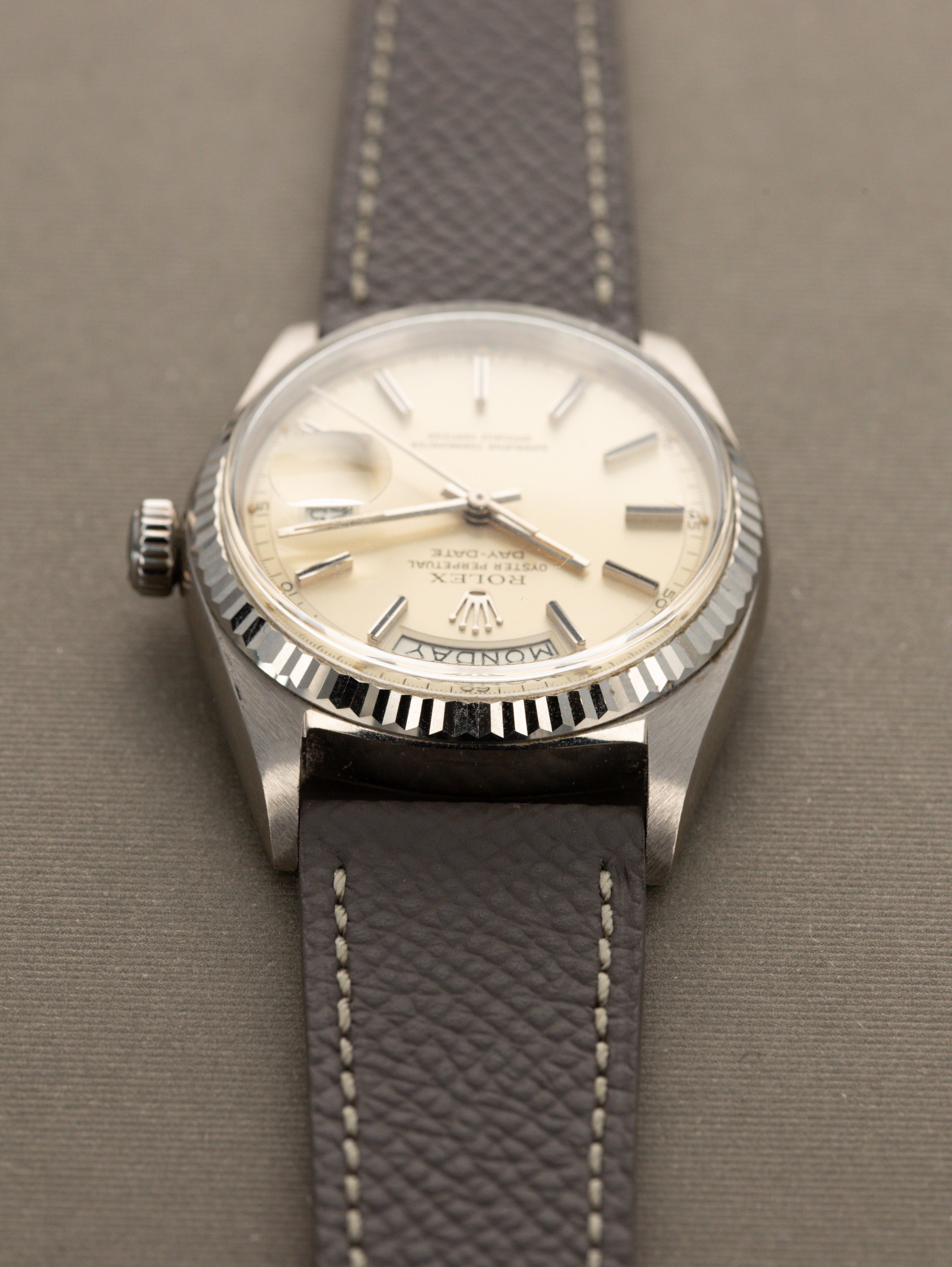 Rolex Day-Date Ref. 1803 - Satin Silver Dial