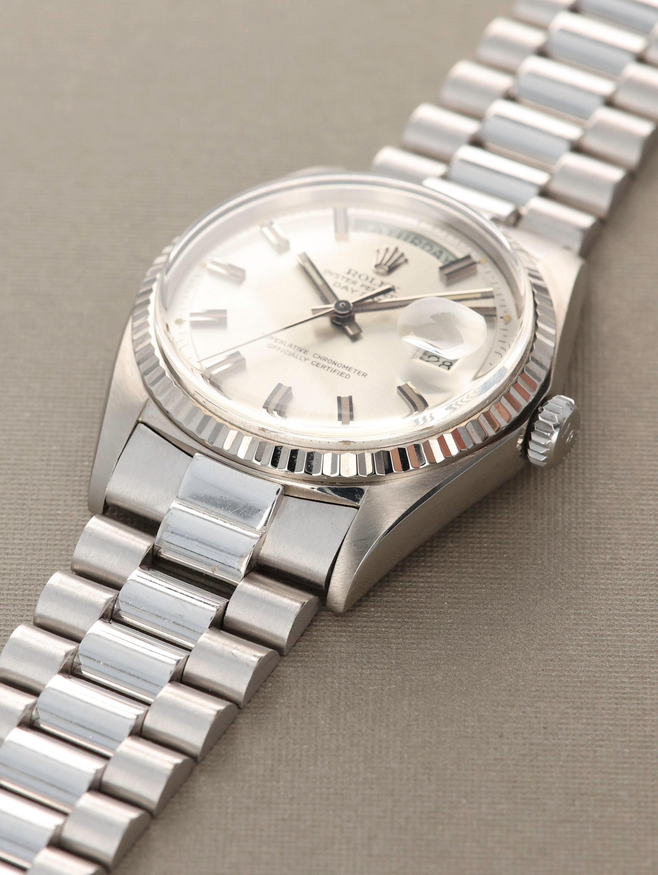 Rolex Day-Date Ref. 1803 White Gold Wideboy