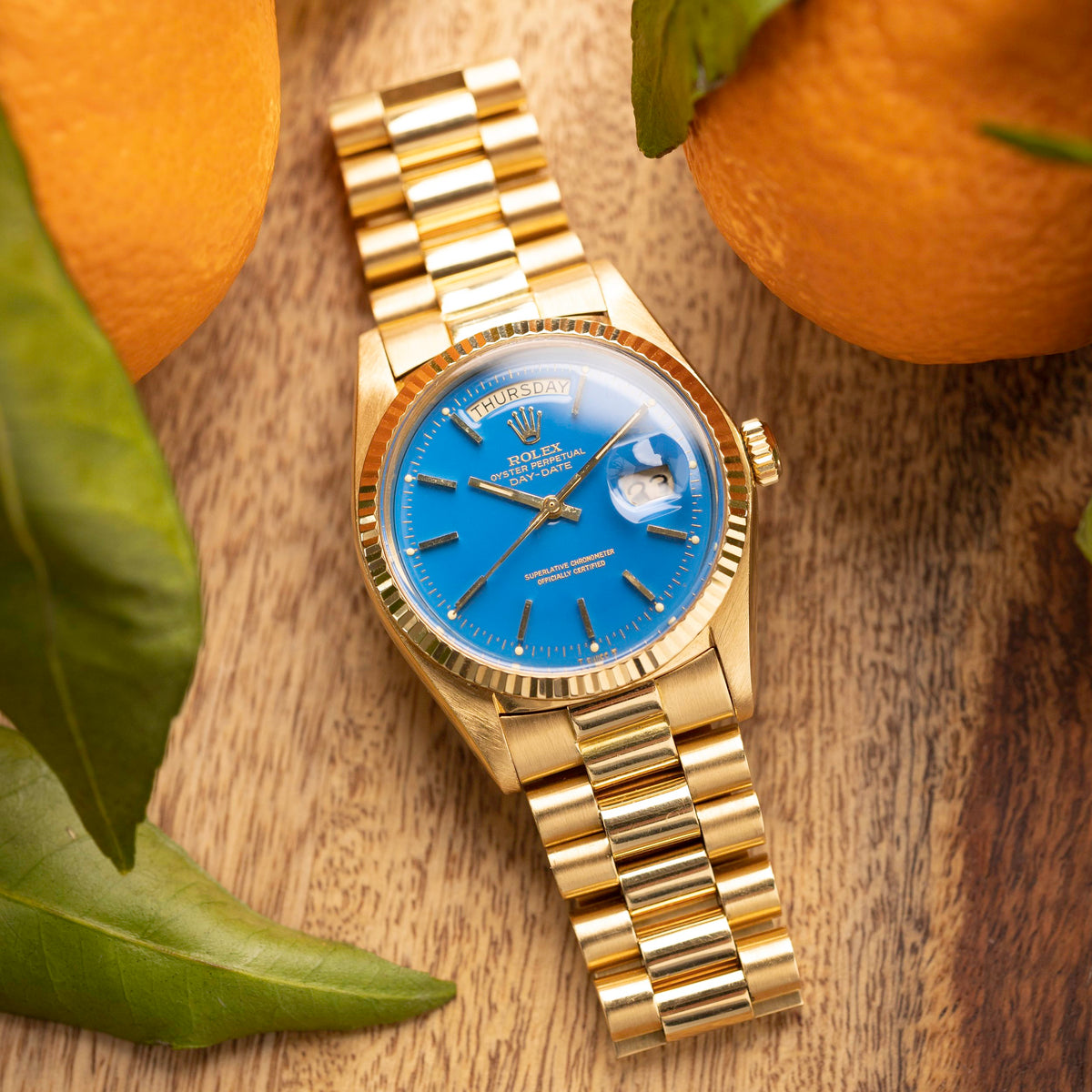 Rolex Day-Date Ref. 1803 - Blue Stella Dial