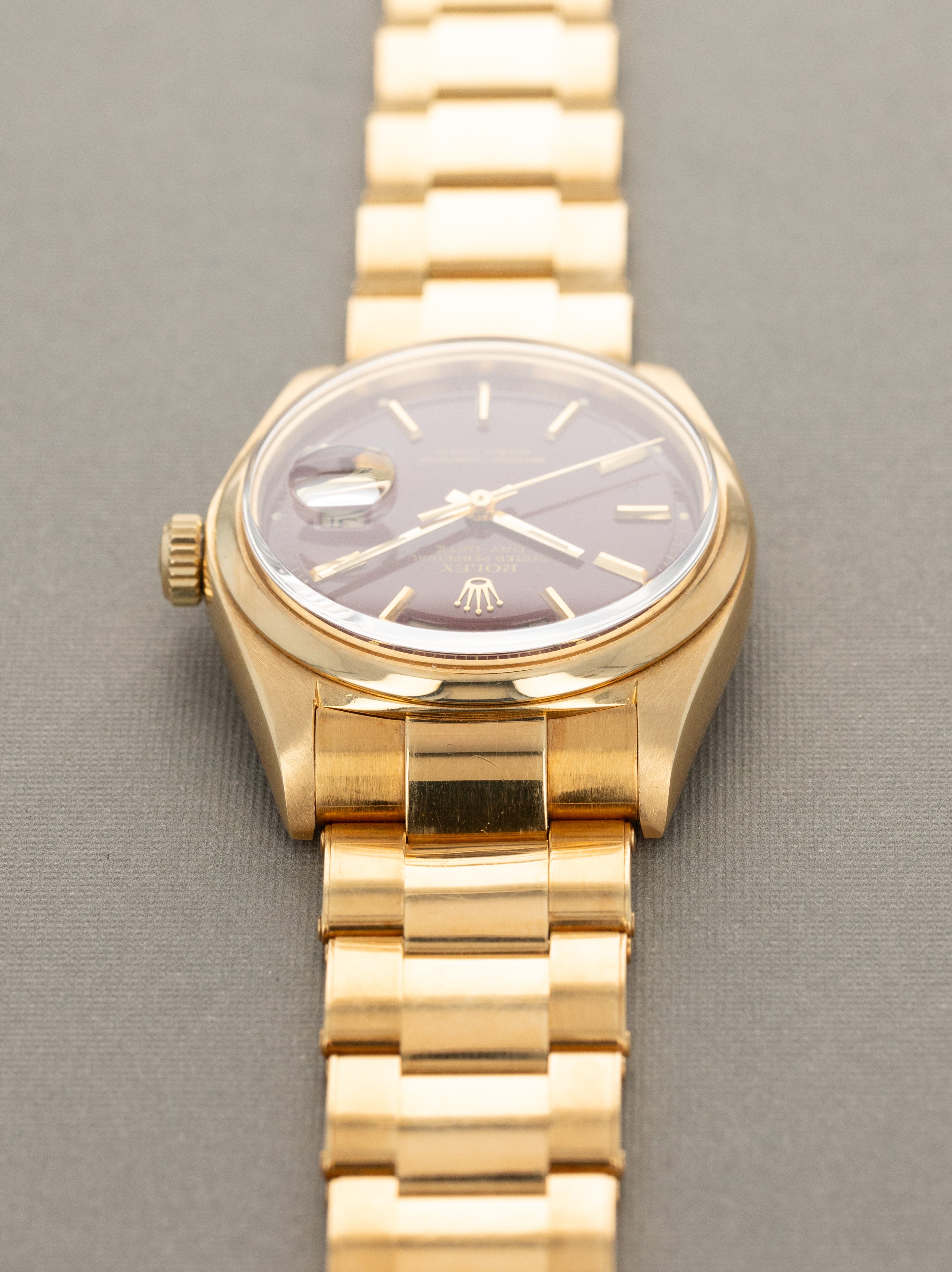 Rolex Day-Date Ref. 1802 - Oxblood 'Stella' Dial