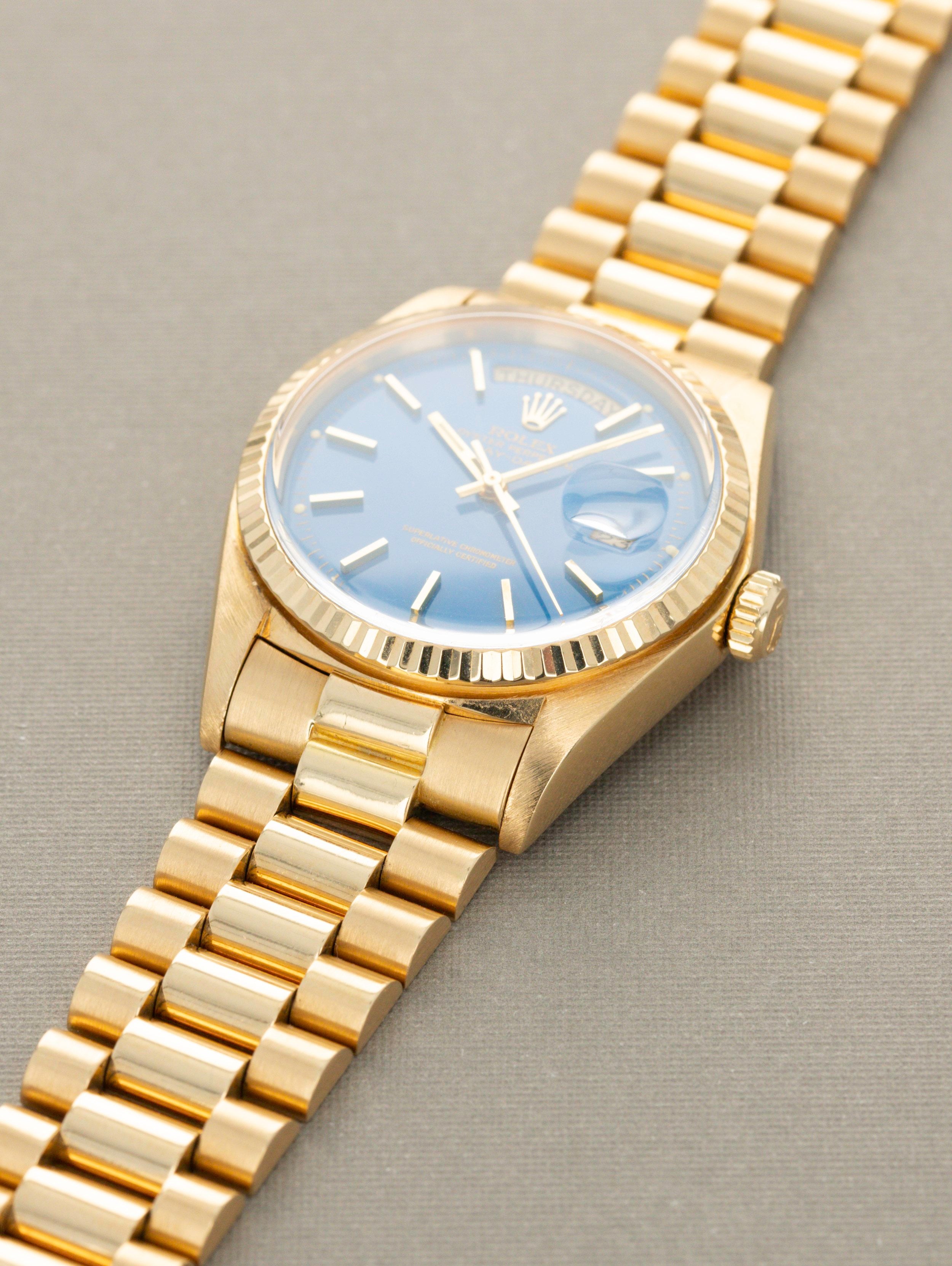 Rolex Day-Date Ref. 1803 - Blue Stella Dial