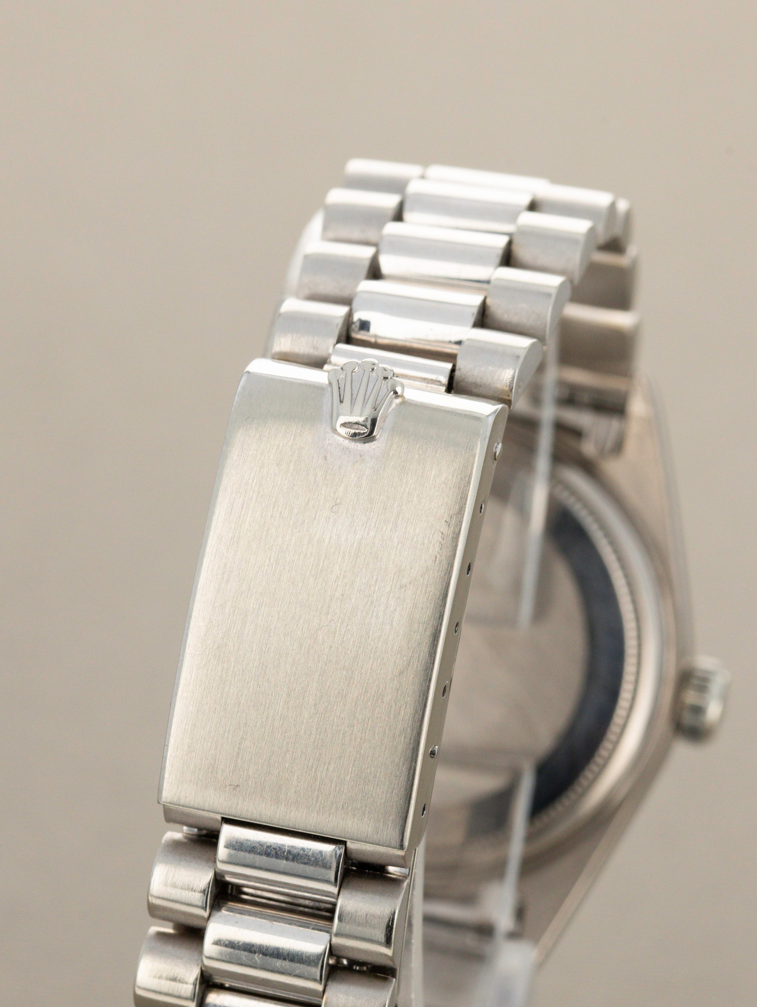 Rolex Day-Date Ref. 1803 WG Matte Black Confetti Tiffany & Co.