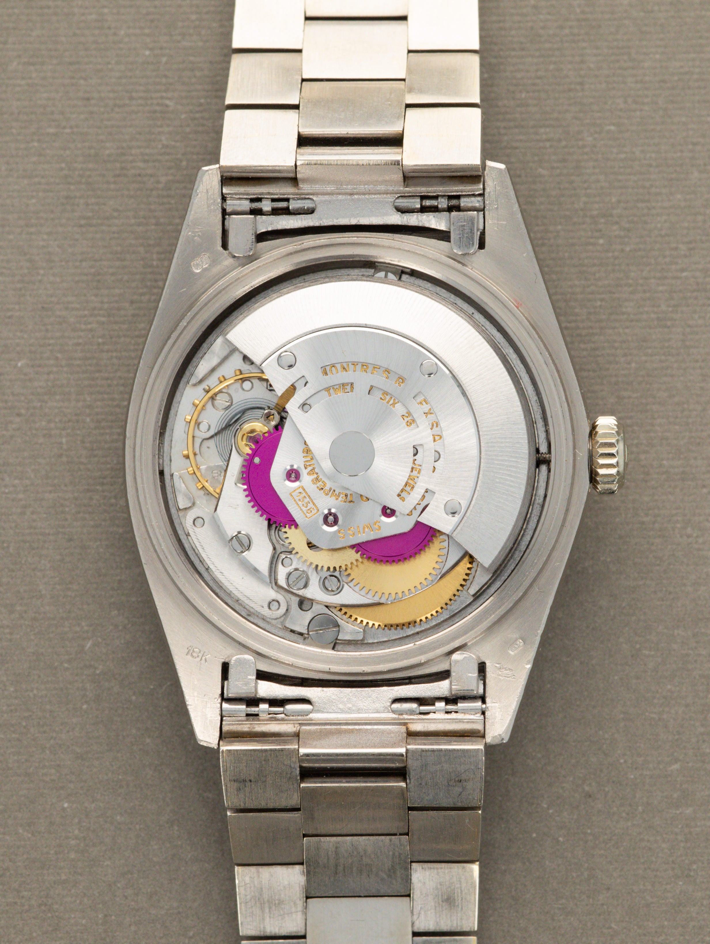 Rolex Day-Date Ref. 1803 - Satin Blue Dial Unpolished