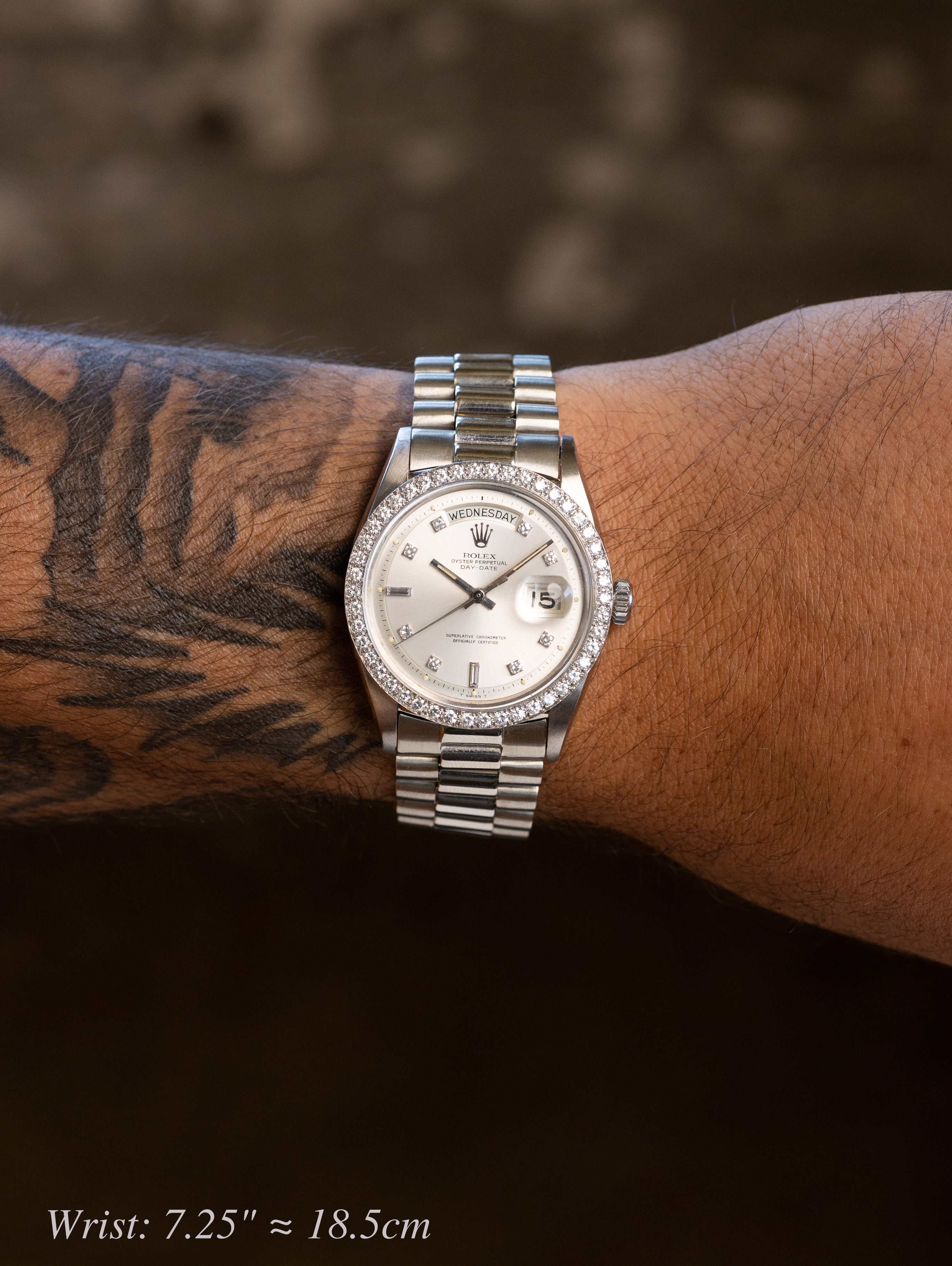 Rolex Day-Date Ref. 1804/9 - Factory Diamond Dial & Bezel
