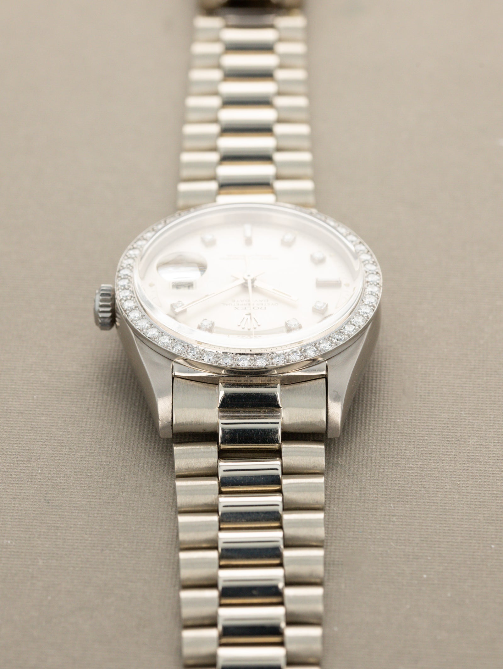 Rolex Day-Date Ref. 1804/9 - Factory Diamond Dial & Bezel
