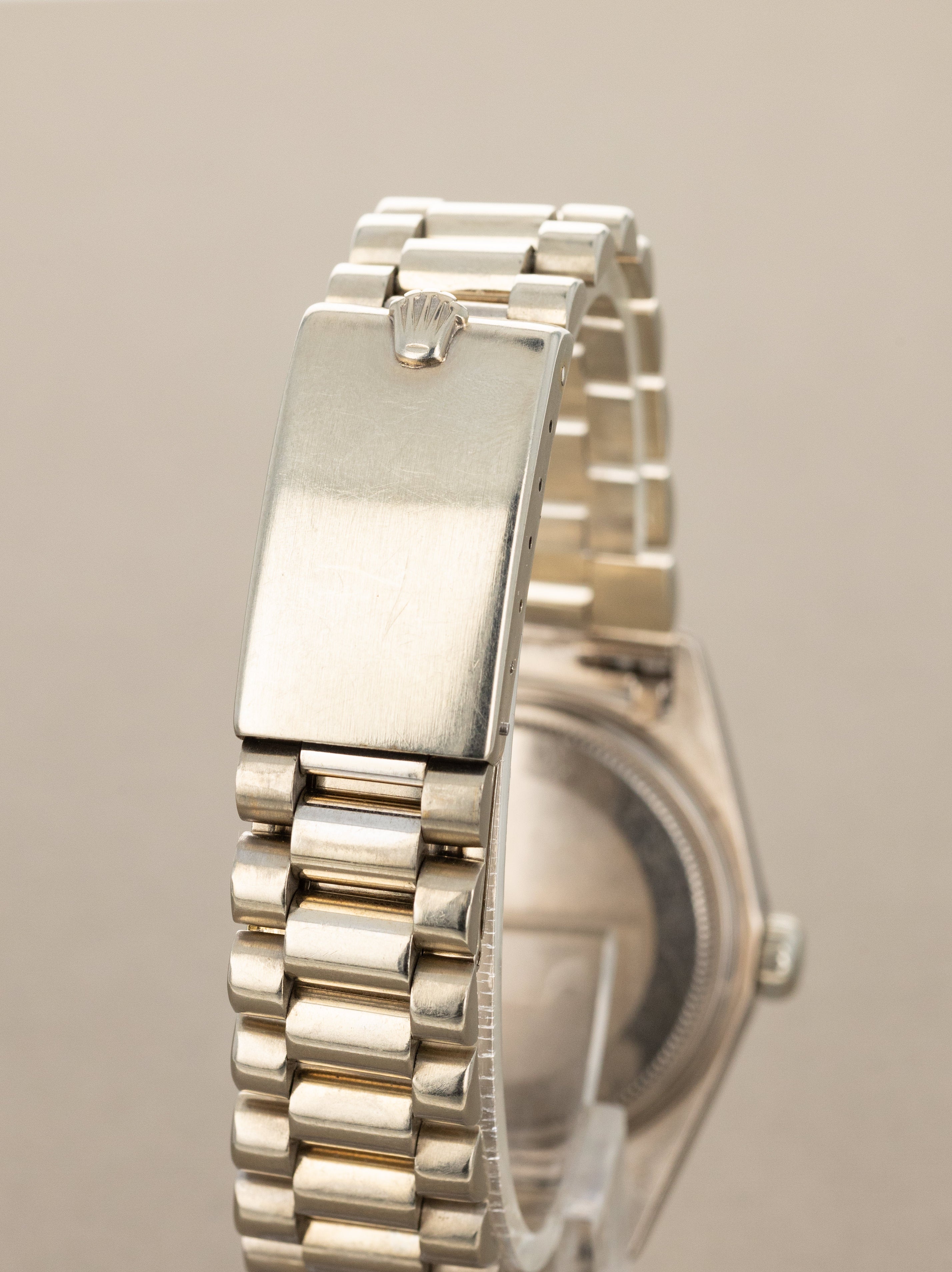 Rolex Day-Date Ref. 1803/9 - Sunburst Silver Diamond Dial