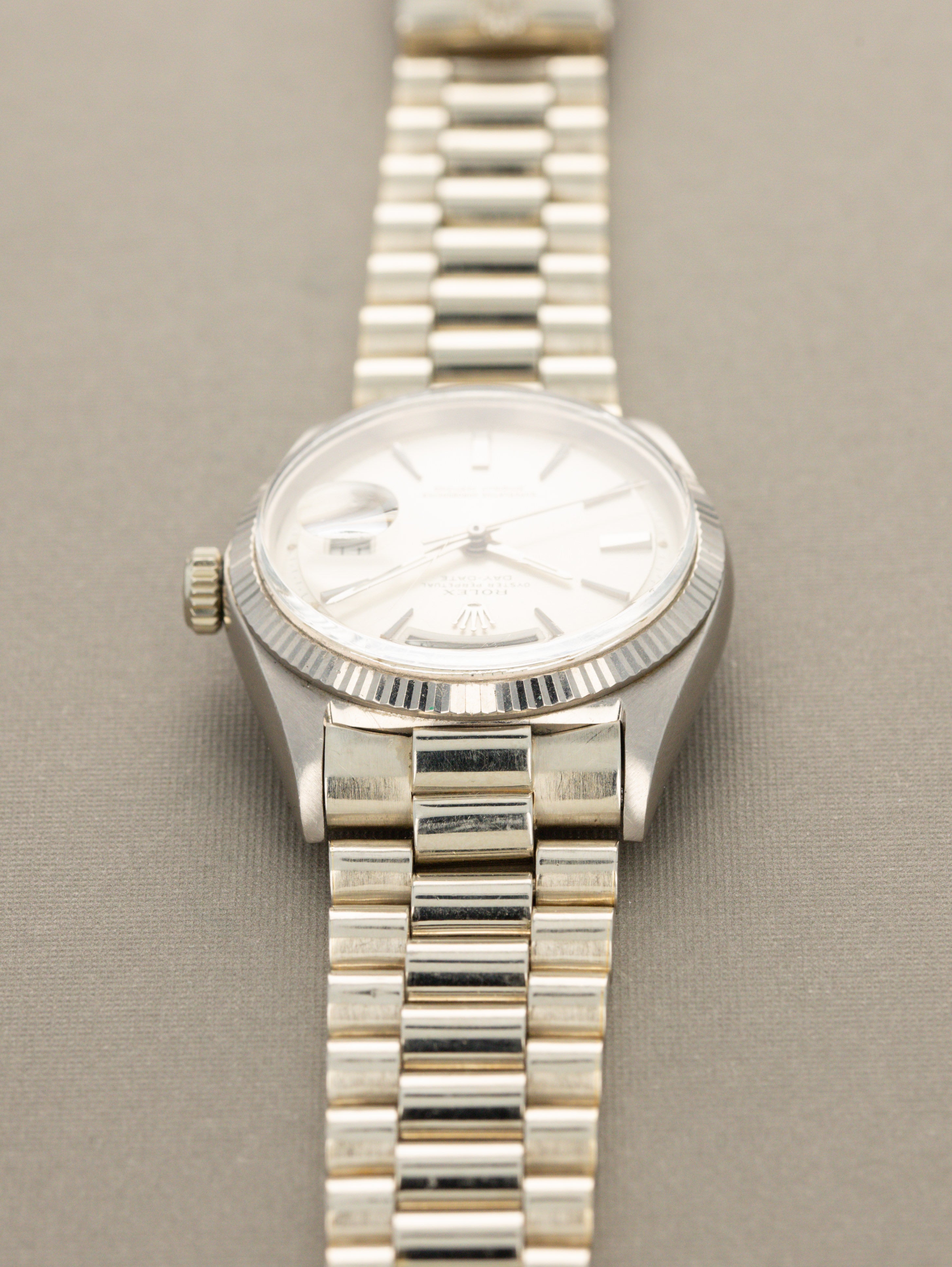 Rolex Day-Date Ref. 1803/9 - Sunburst Silver 'Doorstop' Dial