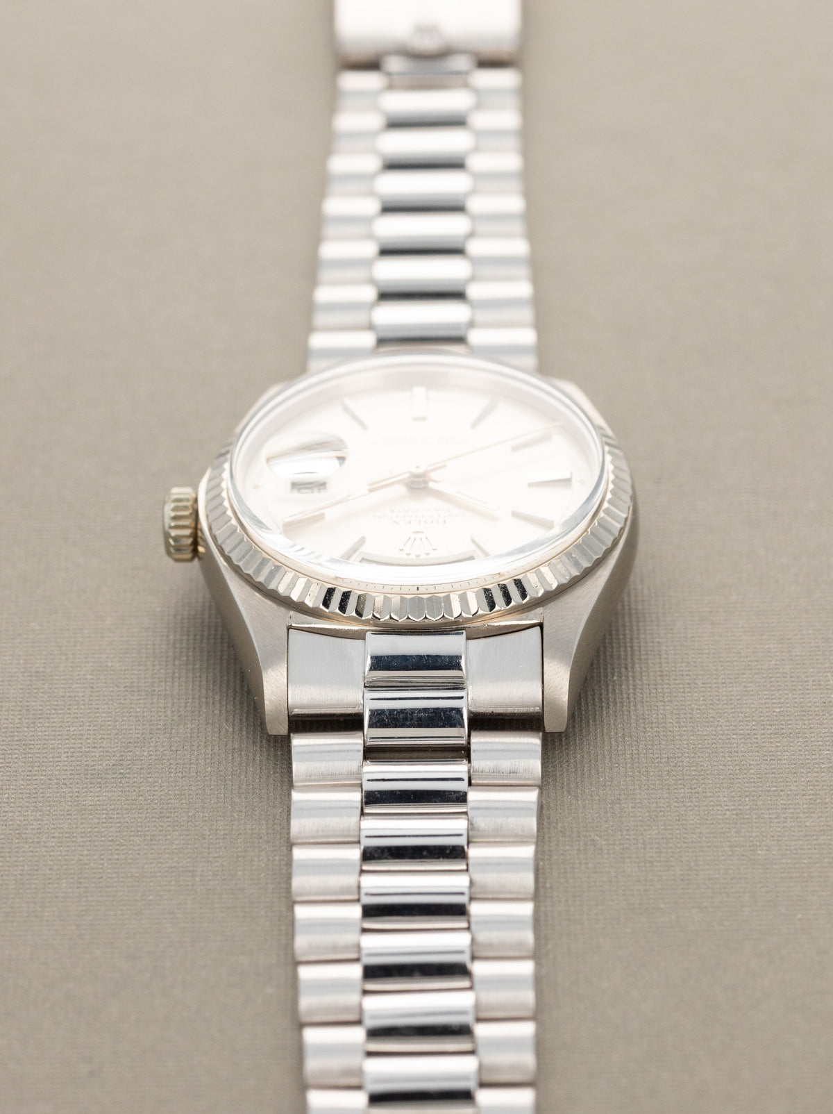 Rolex Day-Date Ref. 1803/9 - Sunburst Silver 'Doorstop' Dial w/ 'Big Logo' Bracelet
