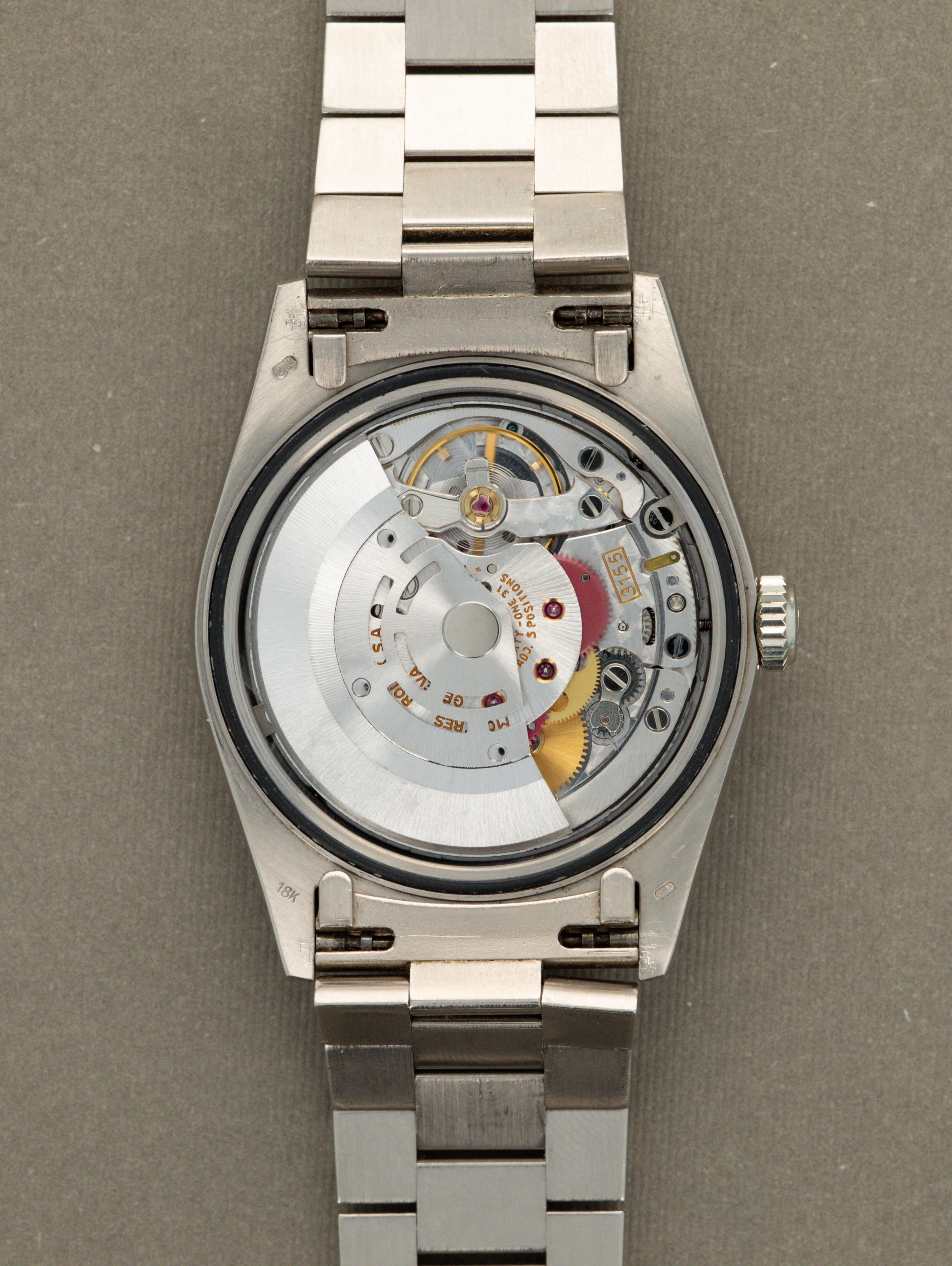 Rolex Day-Date Ref. 18239 - 'Double Quickset' Sunburst Silver Dial