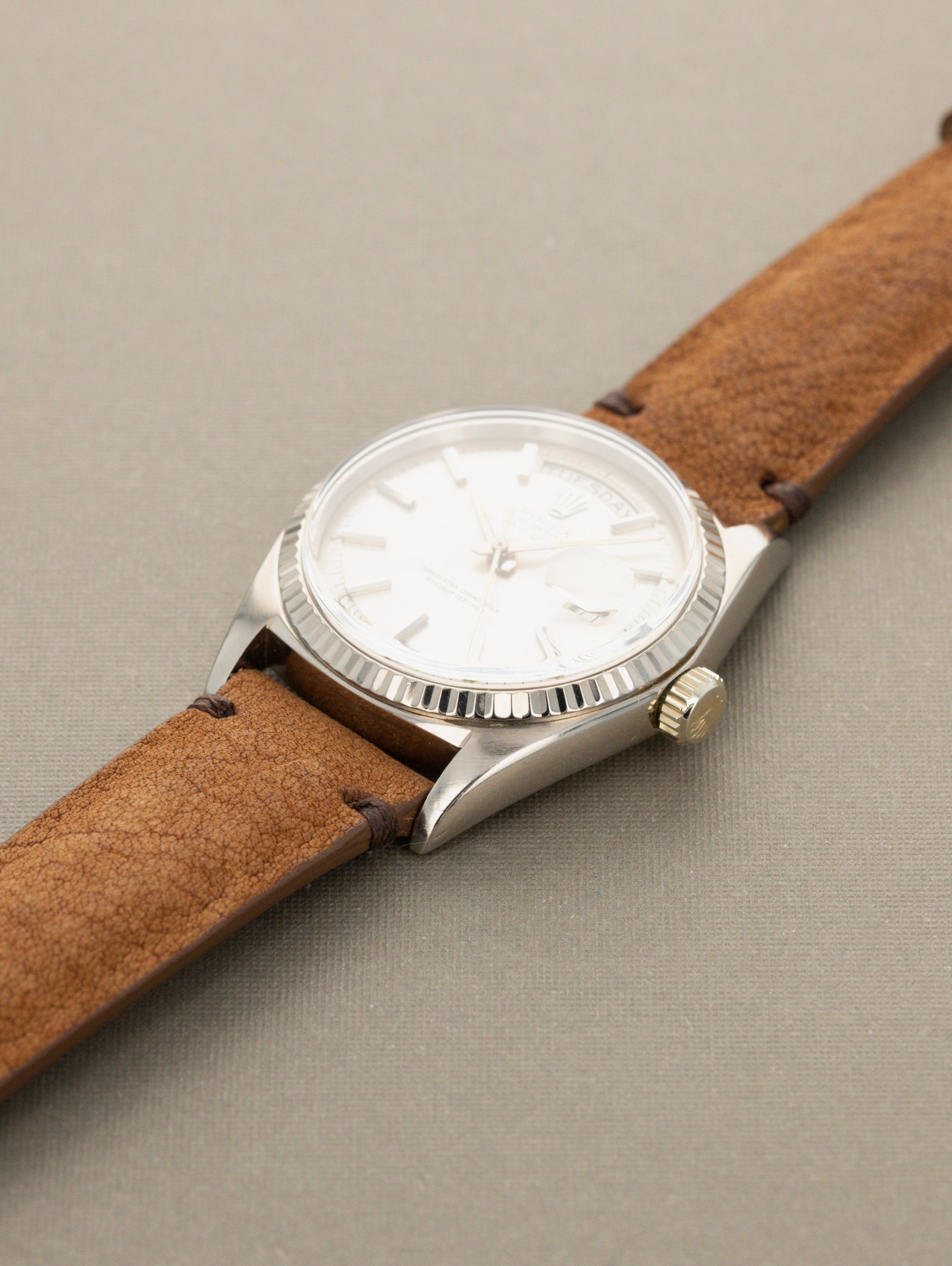 Rolex Day-Date Ref. 1803/9 - Sunburst Silver 'Swiss Only' Dial