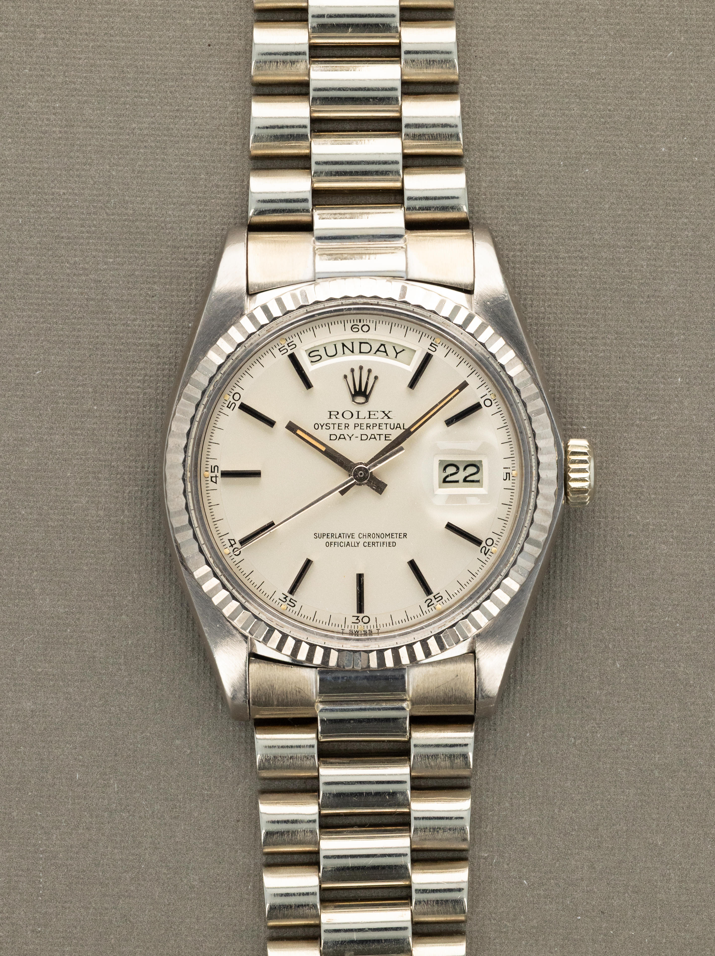 Rolex Day-Date Ref. 1803/9 - Sunburst Silver Dial
