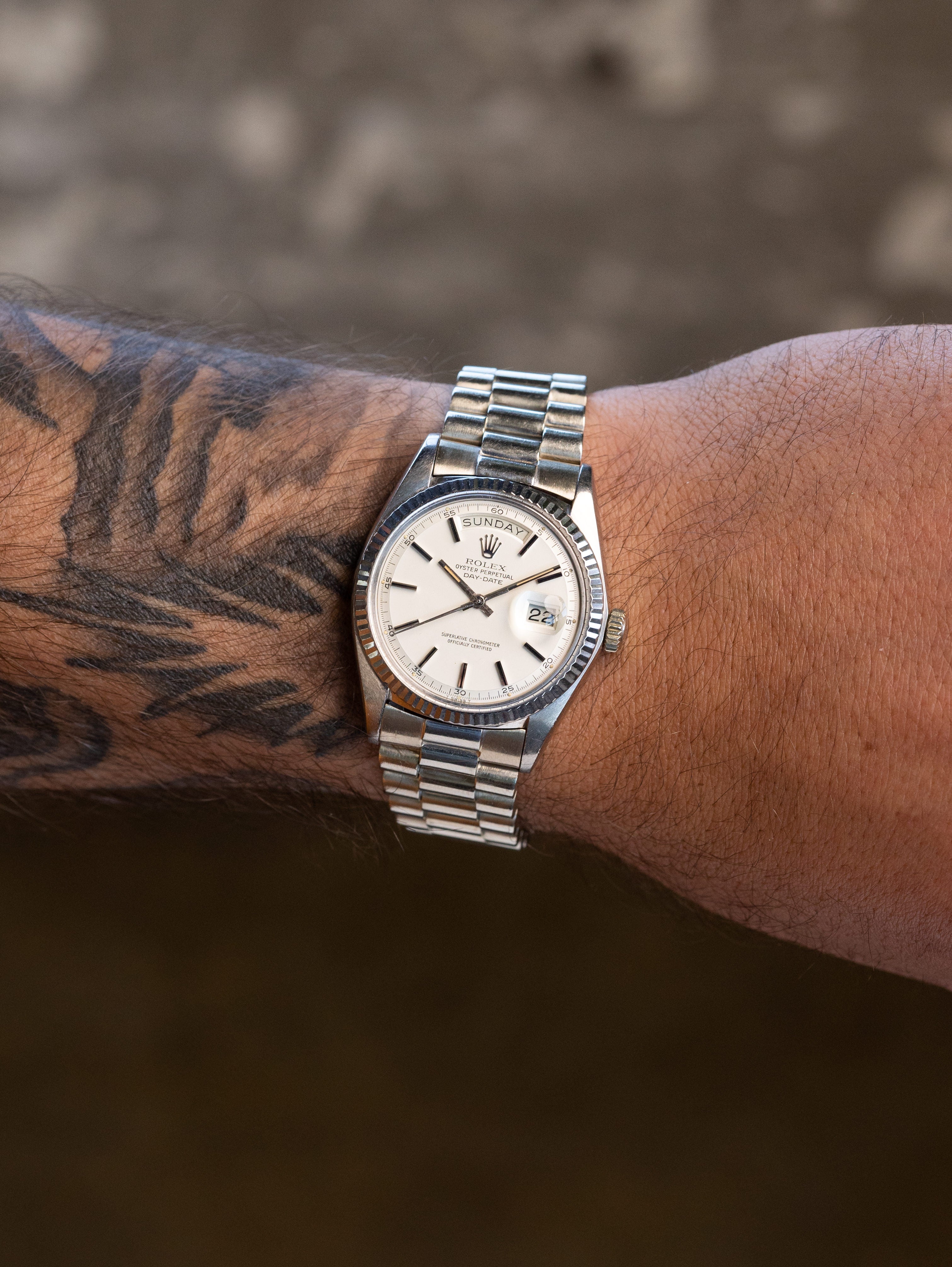 Rolex Day-Date Ref. 1803/9 - Sunburst Silver Dial