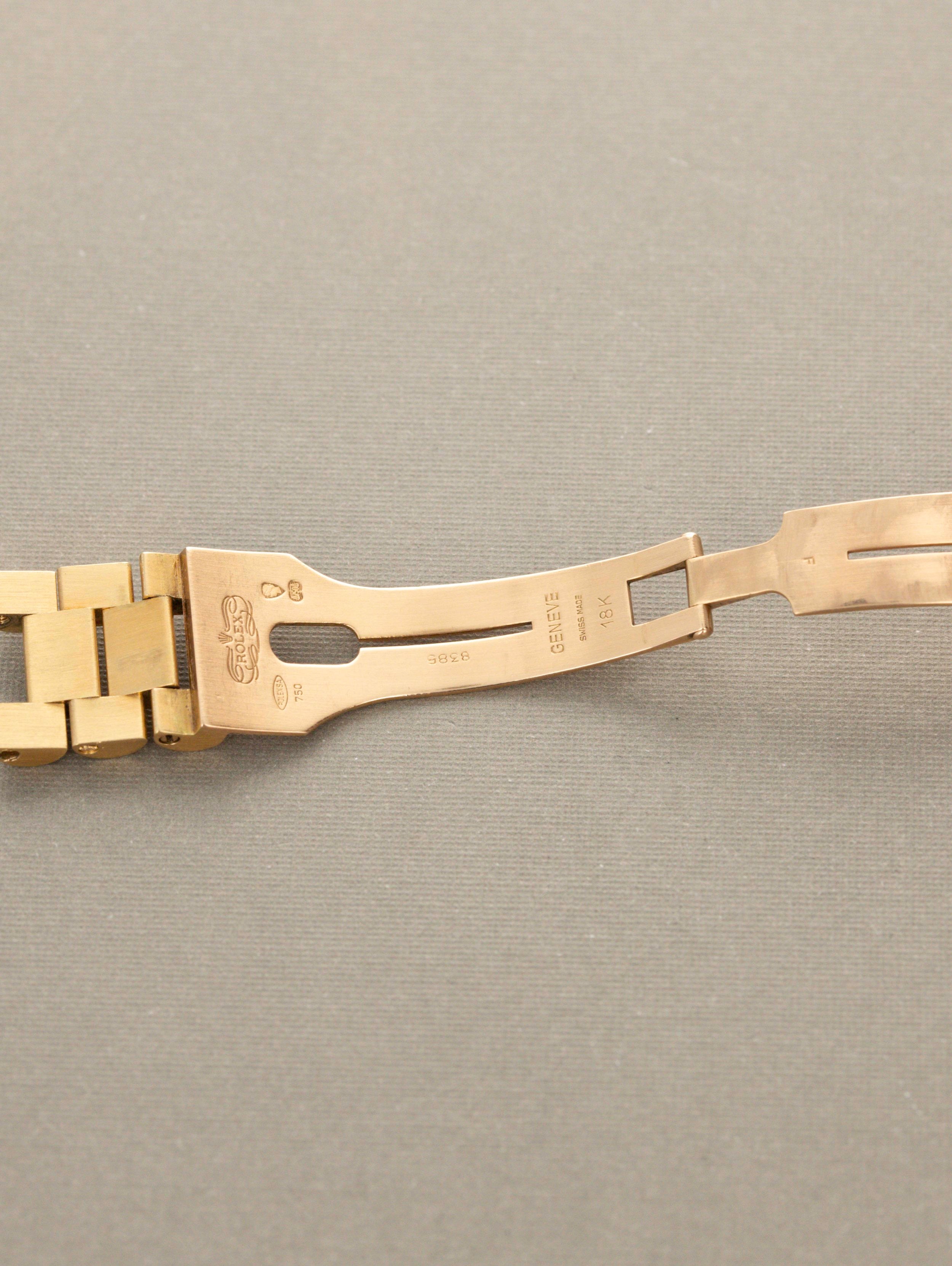 Rolex Day-Date Ref. 18038 - Wood Dial with RSC card