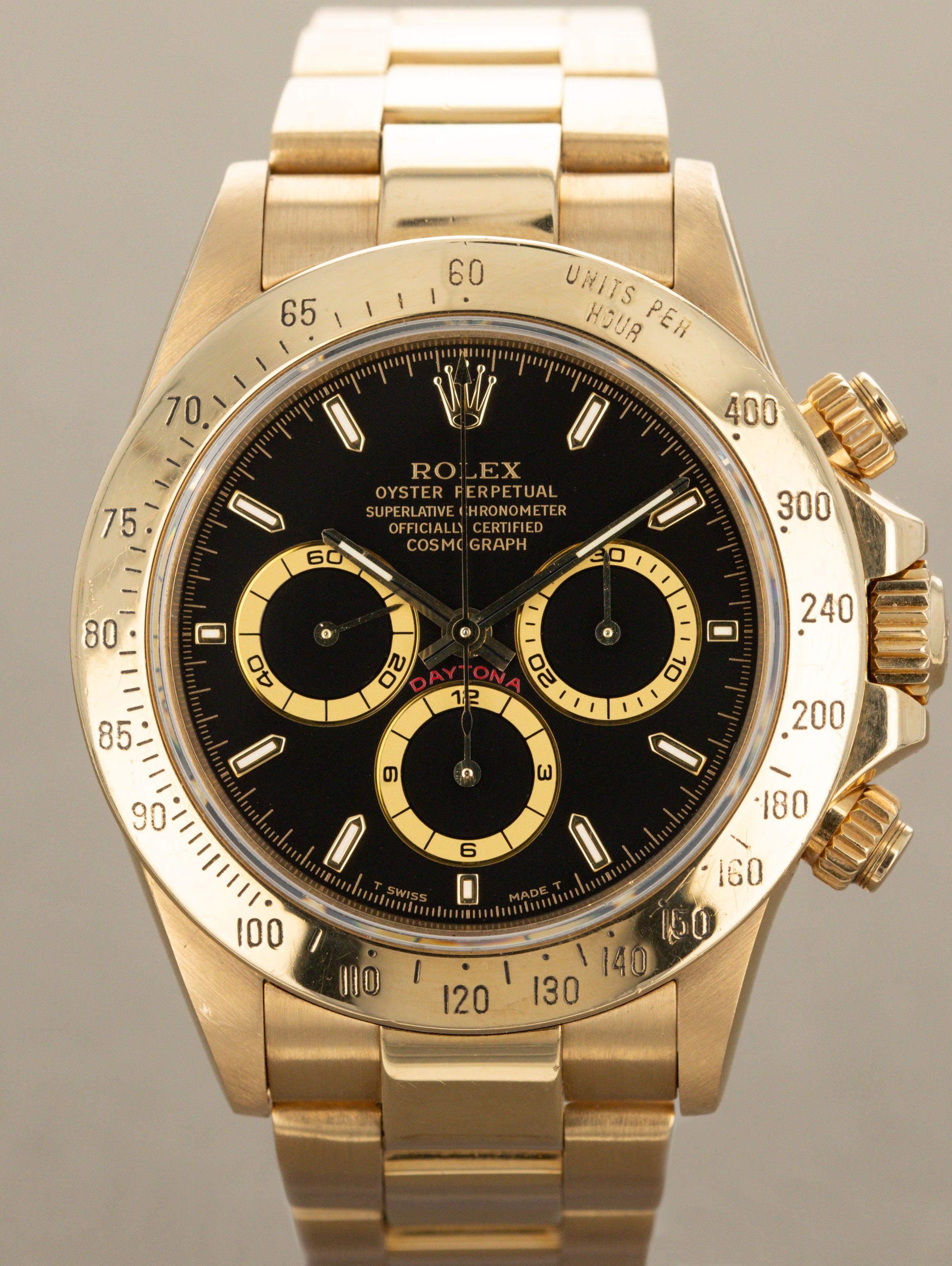 Rolex Daytona Ref. 16528 - Black Tritium Dial