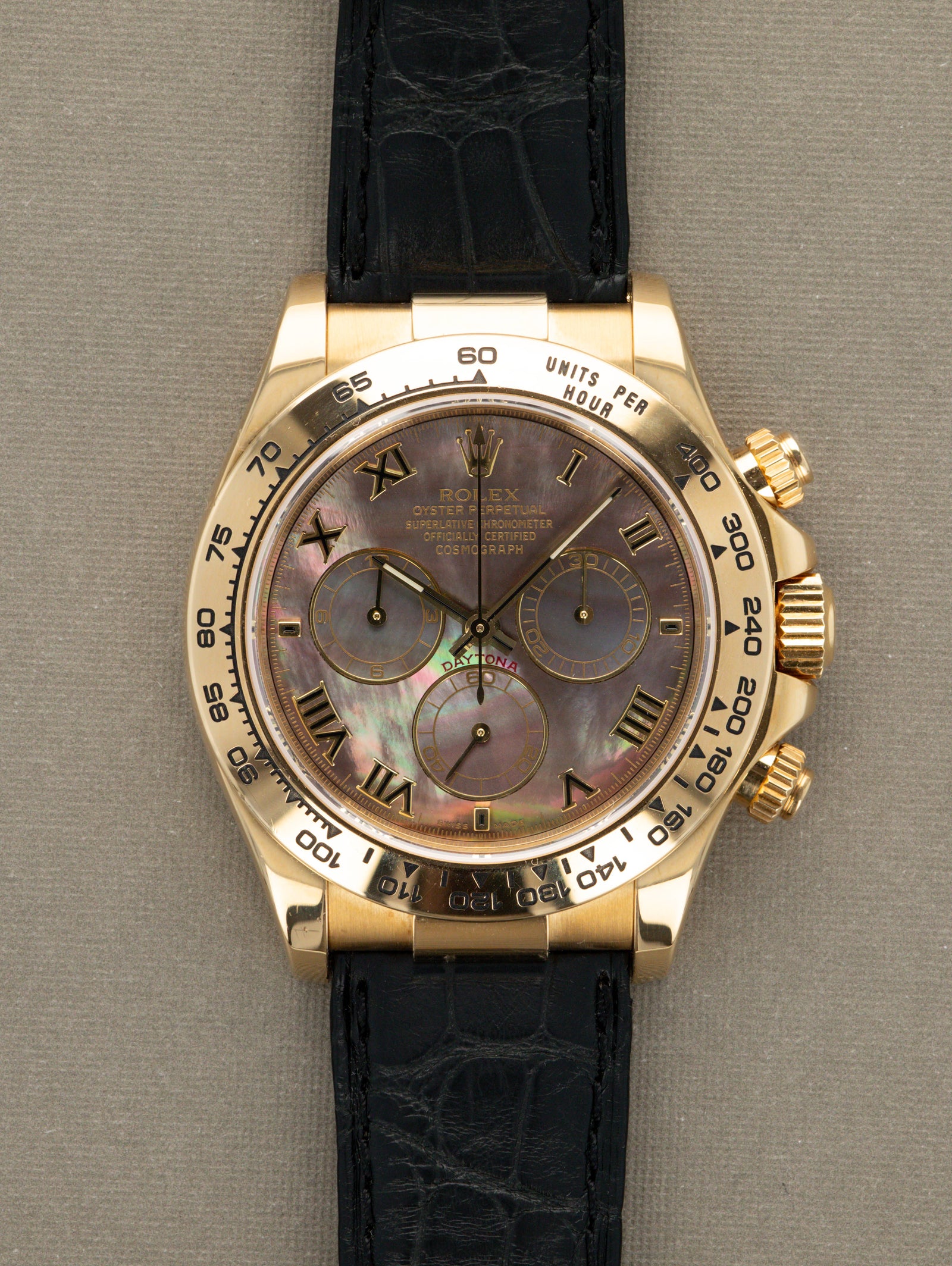 Rolex Daytona Ref. 116518 - Tahitian 'Mother Of Pearl' Dial w/ Box & Papers